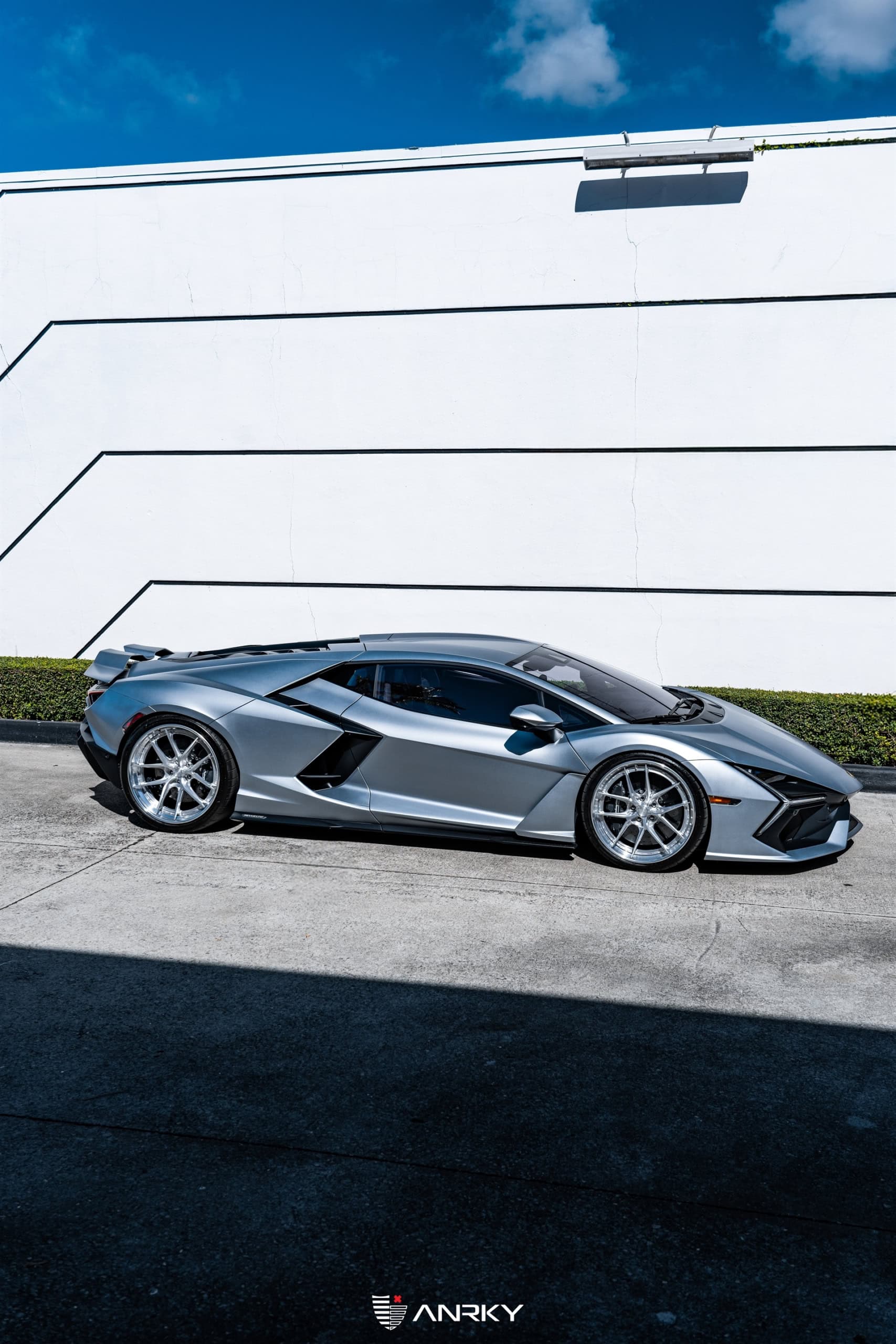 Photo 24 of Lamborghini Revuelto | Argento Nürburgring | on ANRKY XR-301 | Brushed Clear