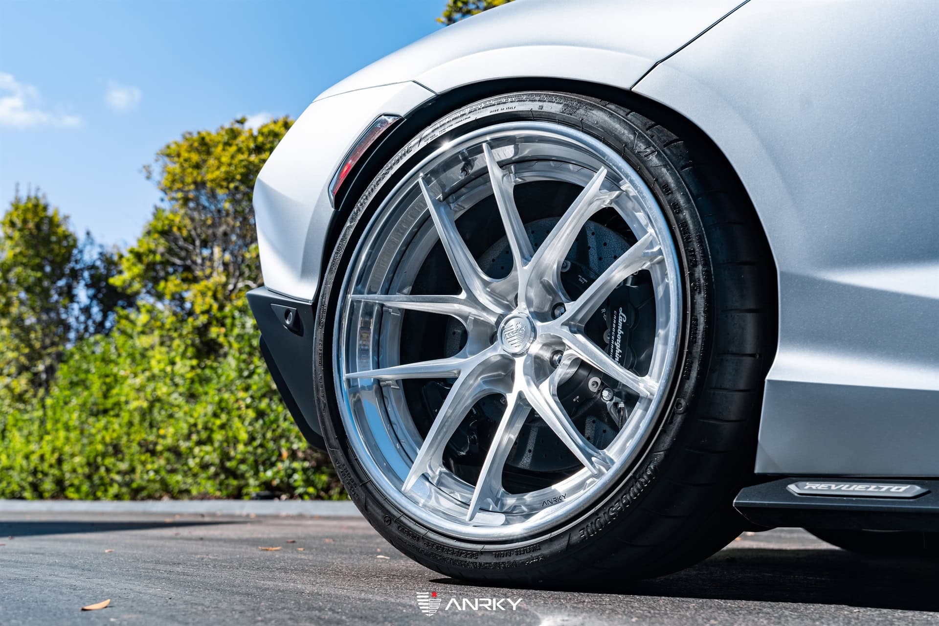 Photo 39 of Lamborghini Revuelto | Argento Nürburgring | on ANRKY XR-301 | Brushed Clear
