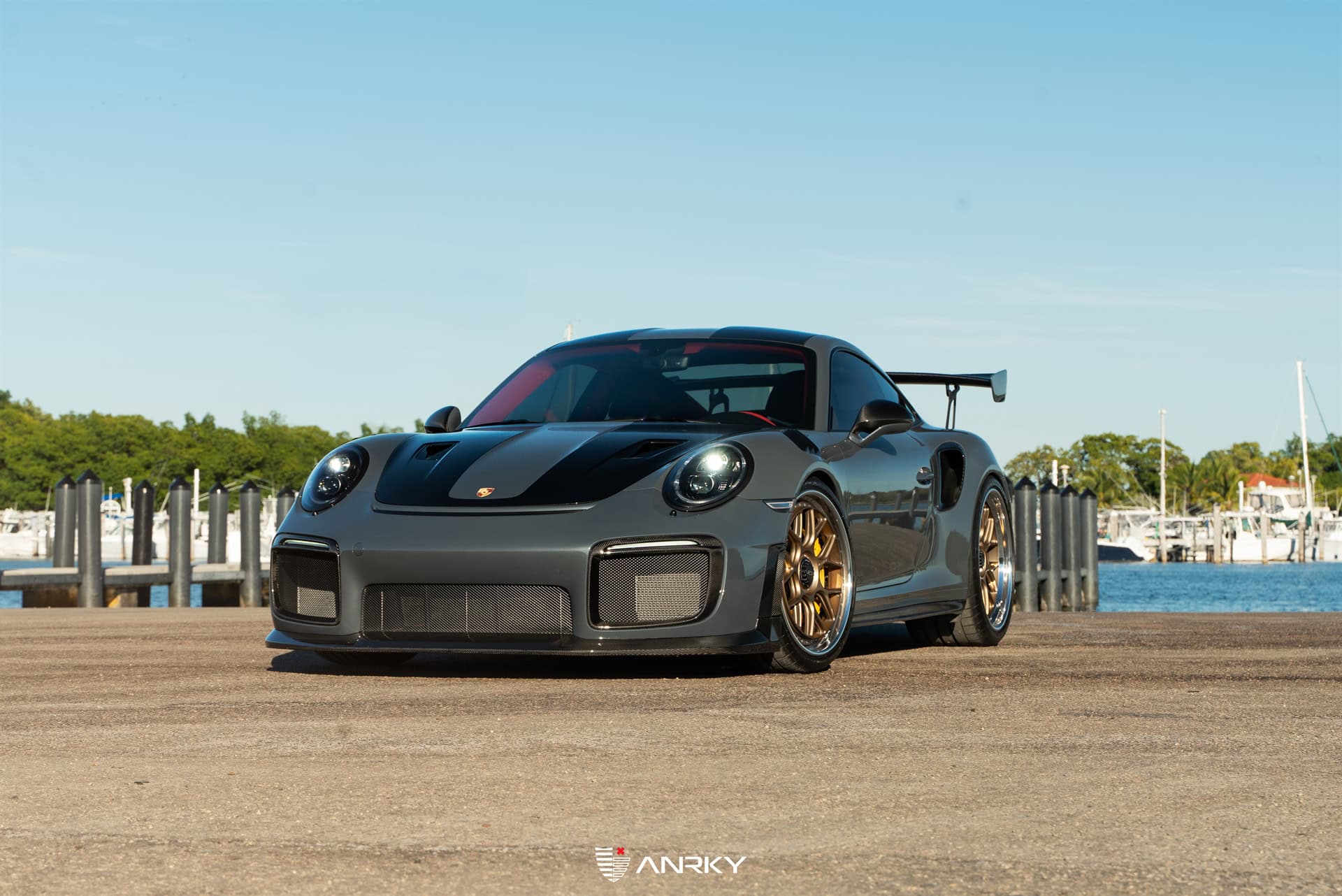 Photo 26 of Porsche 991.2 GT2 RS | Grigio Telesto | on ANRKY JDX-314 | Polished Clear