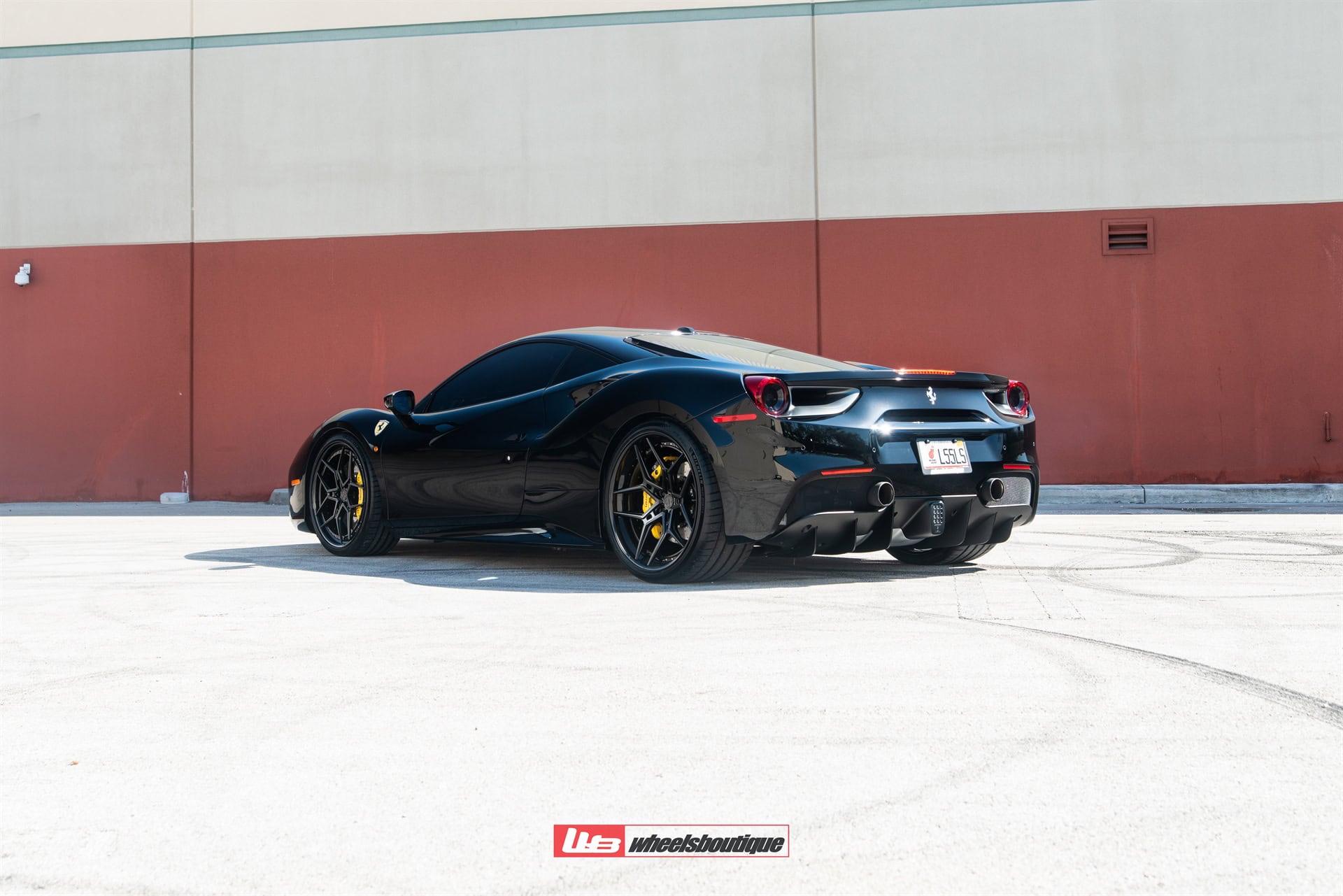 Ferrari 488 GTB | Nero | on ANRKY S3-X4 | Satin Black