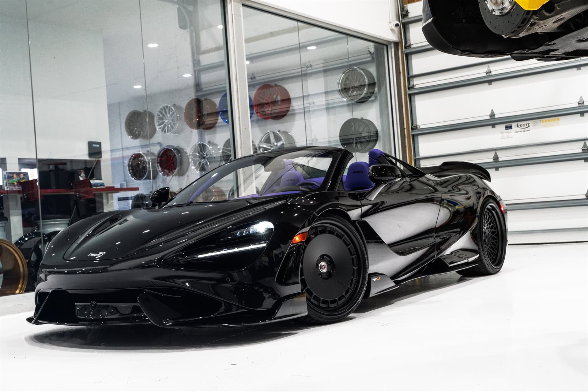Photo 21 of HRE 535 and 501 wheels | McLaren 765LT Onyx Black