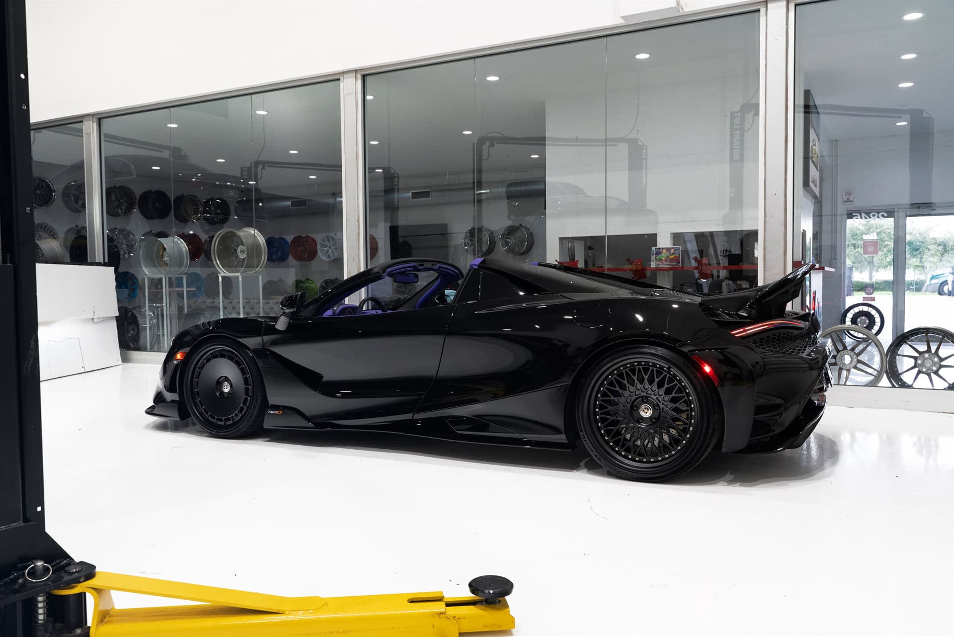 Photo 23 of HRE 535 and 501 wheels | McLaren 765LT Onyx Black
