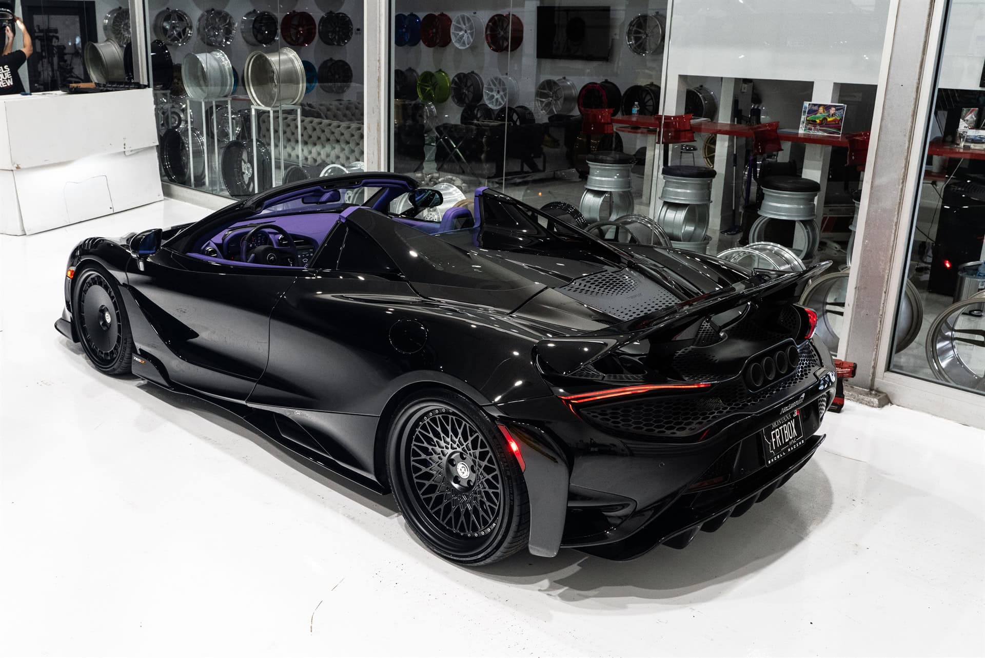 Photo 24 of HRE 535 and 501 wheels | McLaren 765LT Onyx Black