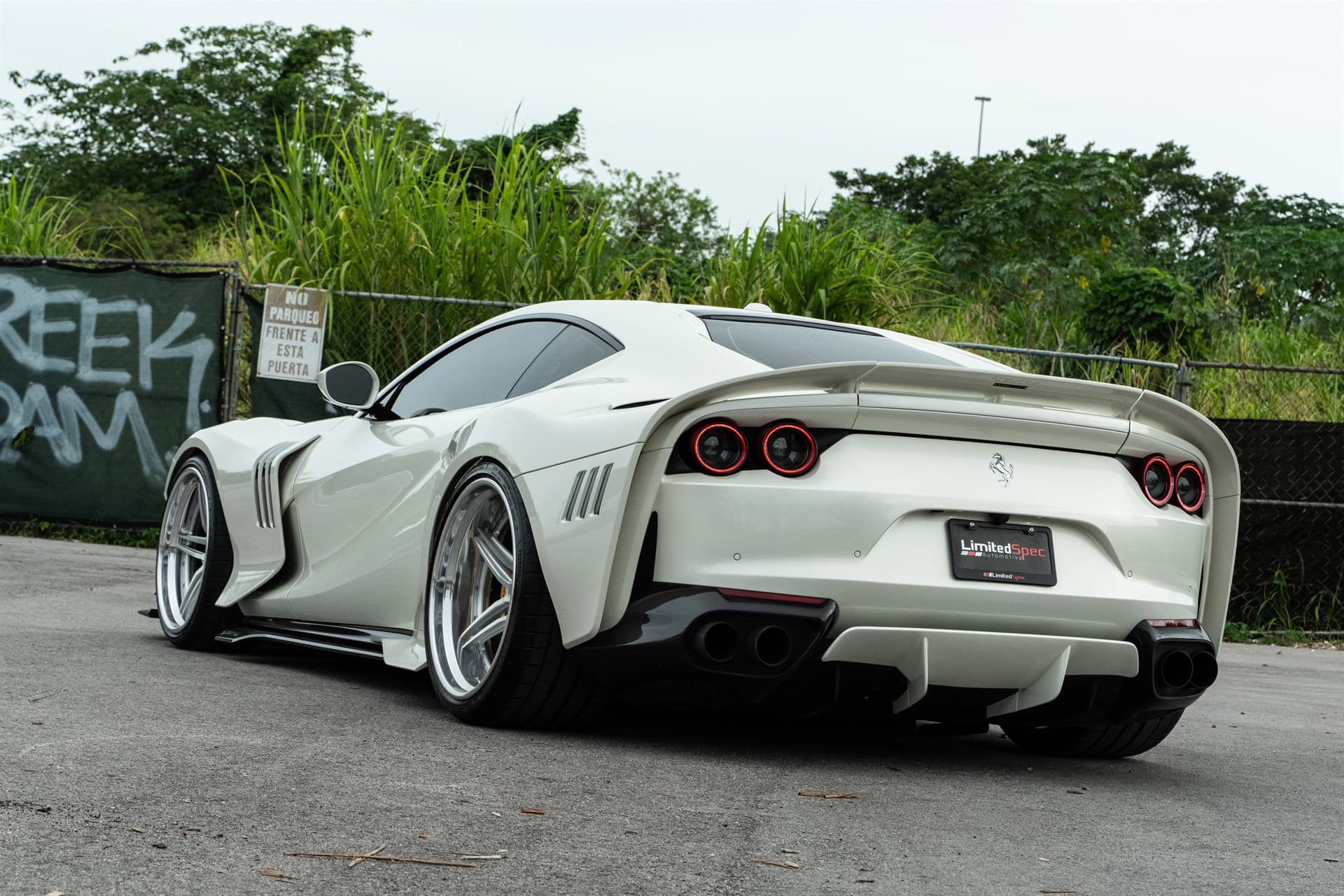 ZACOE 812 GTS | Bianco Fuji | on 1886 XR003 | Brushed Clear
