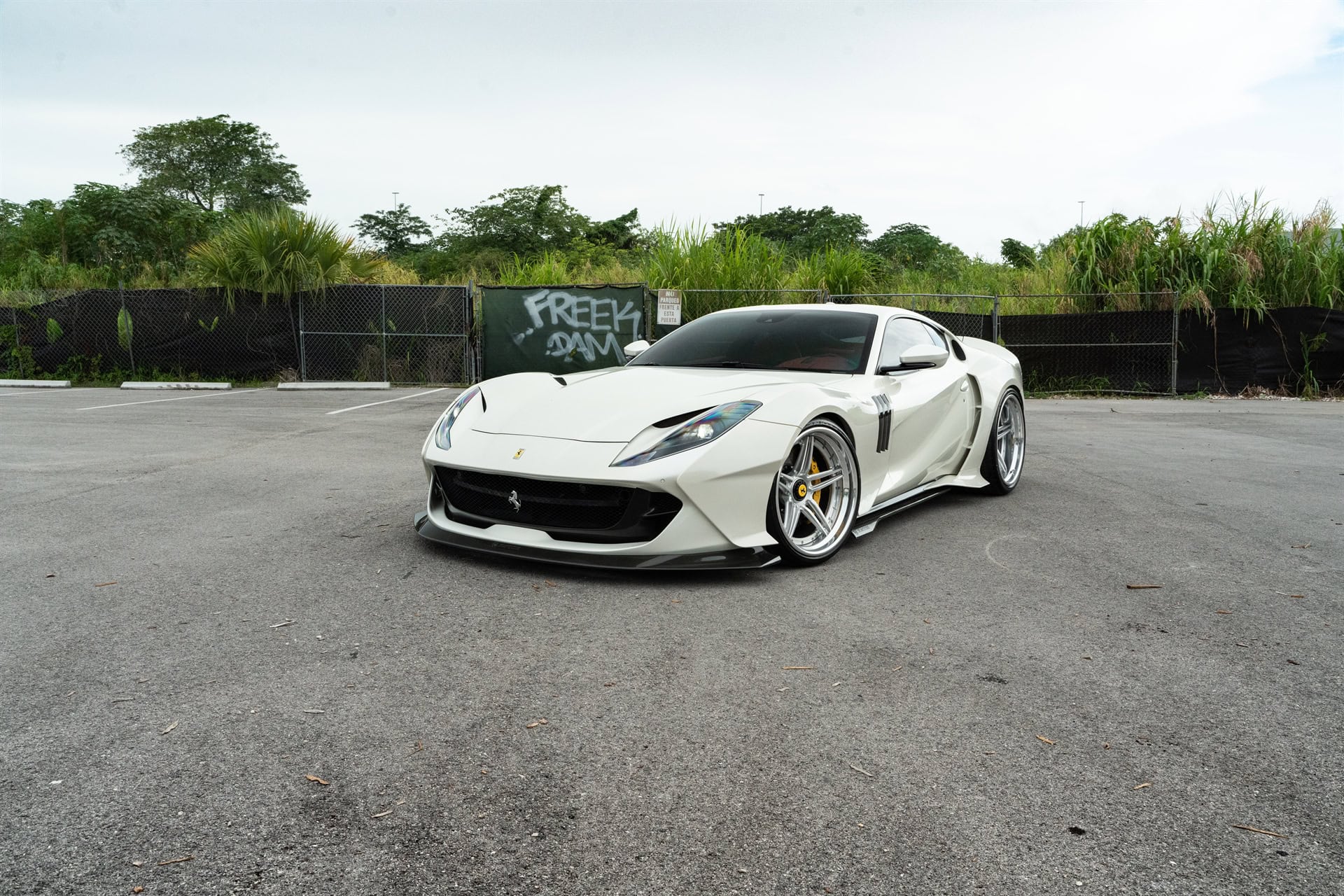 ZACOE 812 GTS | Bianco Fuji | on 1886 XR003 | Brushed Clear