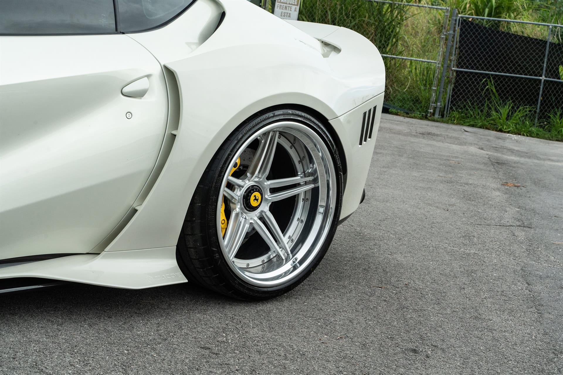 ZACOE 812 GTS | Bianco Fuji | on 1886 XR003 | Brushed Clear