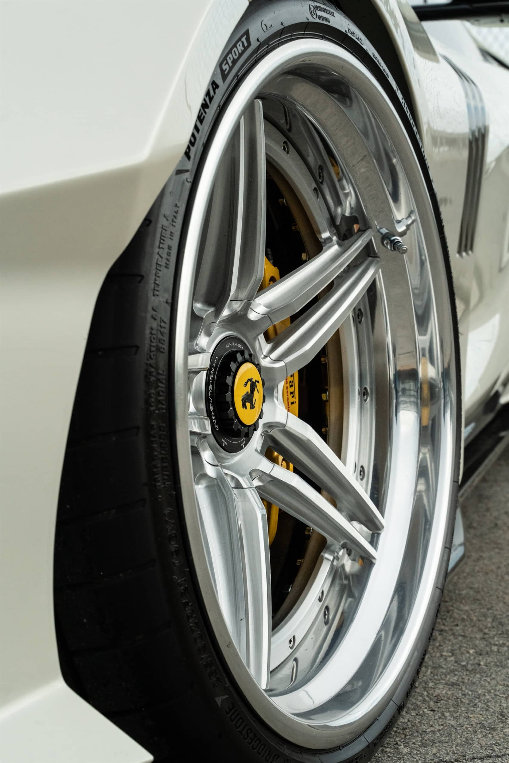 ZACOE 812 GTS | Bianco Fuji | on 1886 XR003 | Brushed Clear