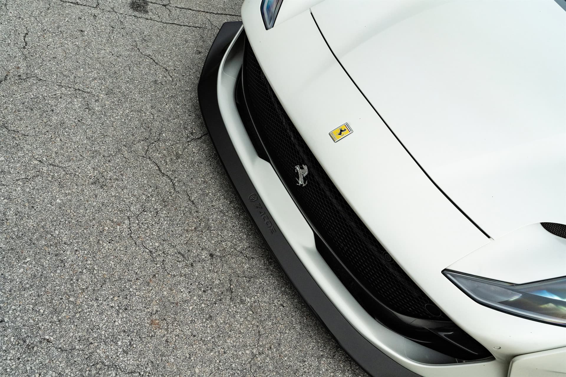 ZACOE 812 GTS | Bianco Fuji | on 1886 XR003 | Brushed Clear