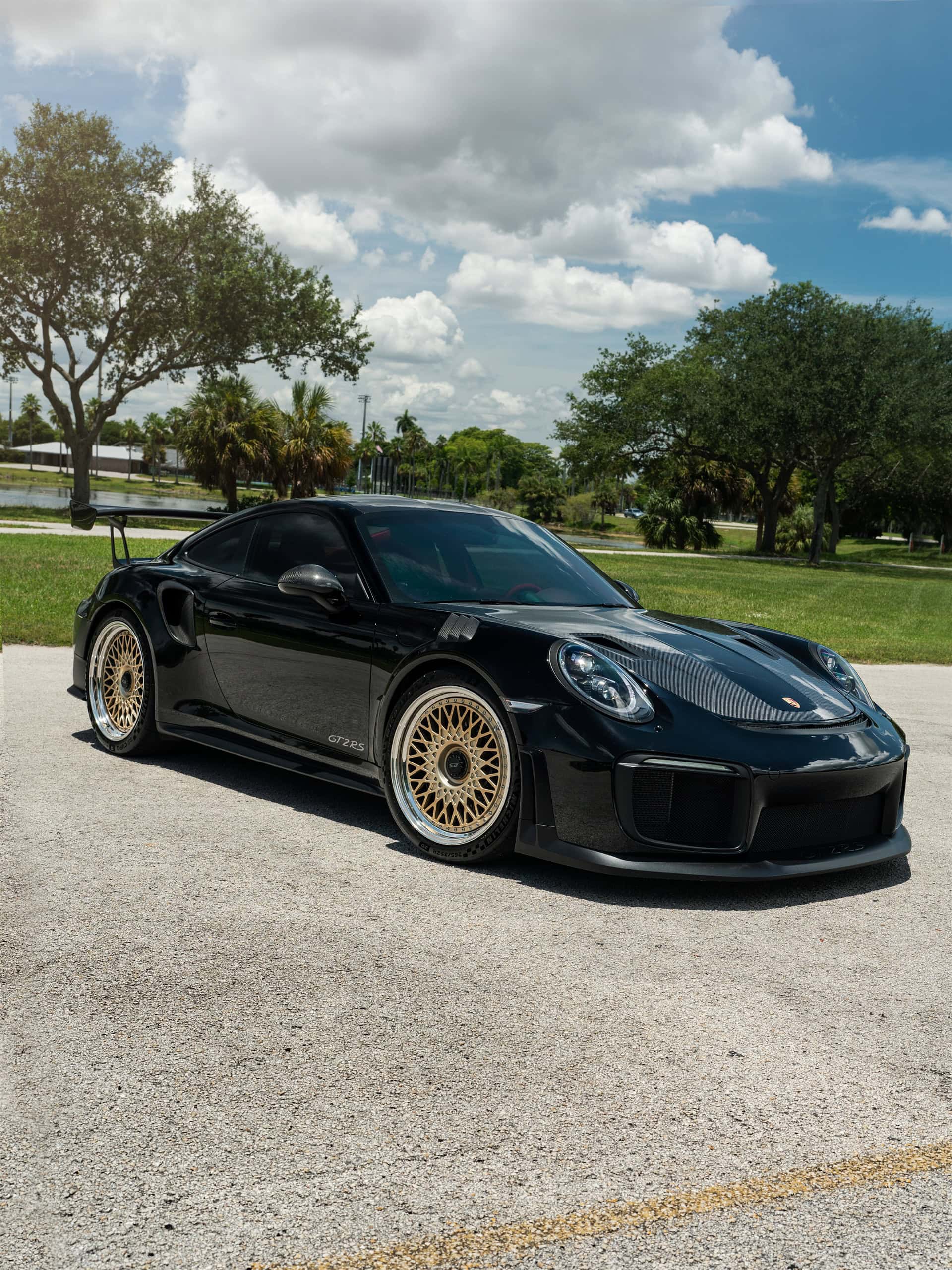 Photo 30 of Porsche 991 GT2 RS | Black | On HRE 501 FMR | Frozen Polished Gold