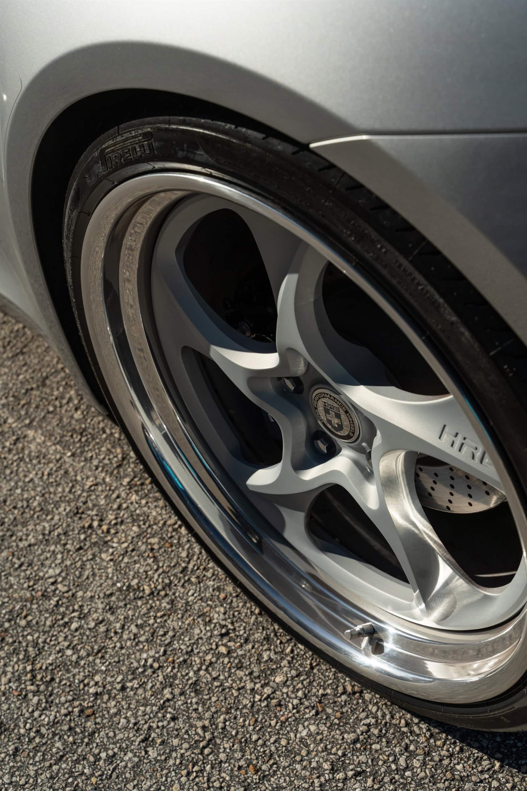 Porsche 992 GTS | Ice Gray Metallic | on HRE 522 FMR | Satin Silver