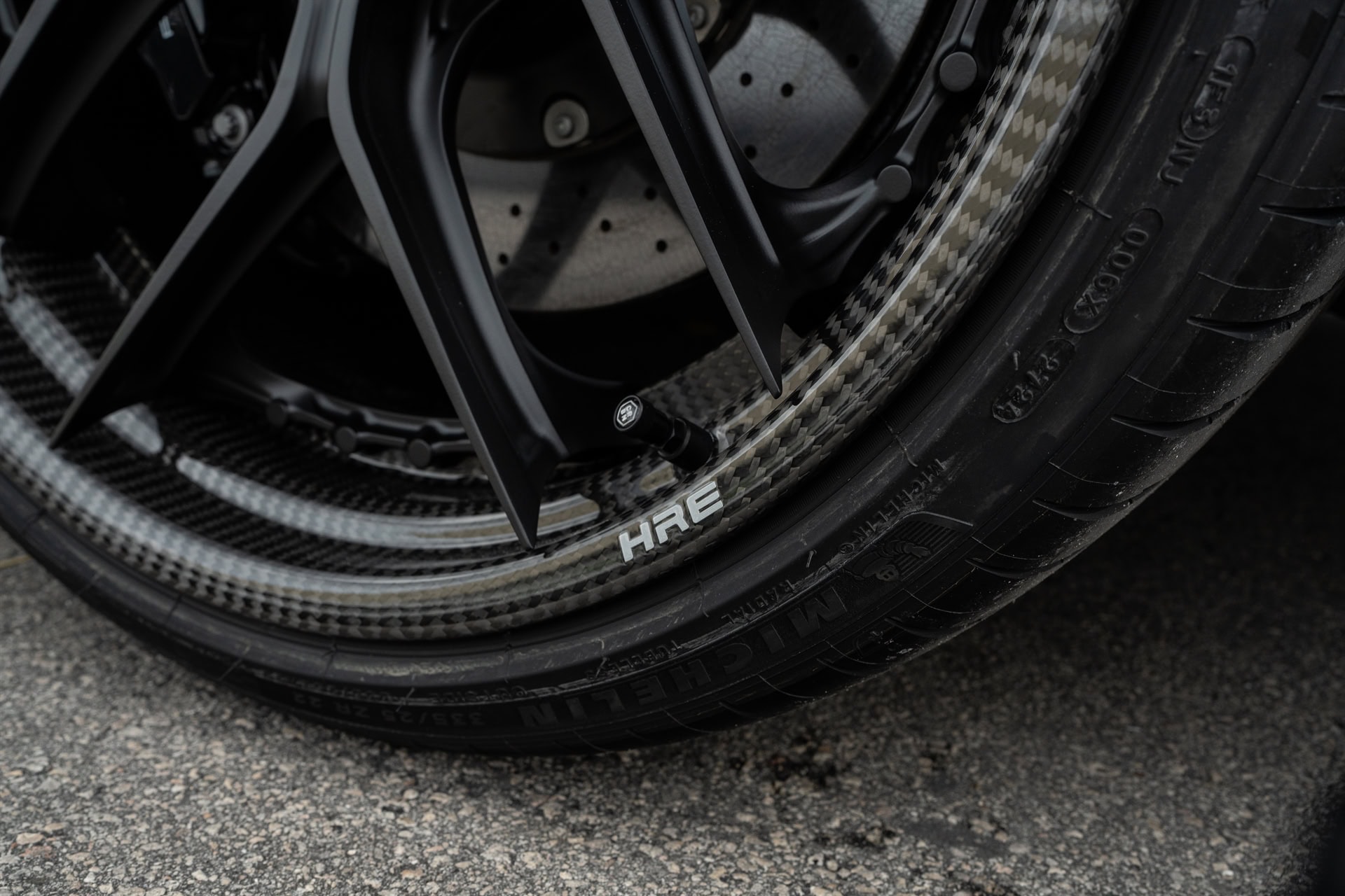 Porsche 992 Turbo S | Ice Gray Metallic | on HRE HX101 | Satin Black