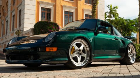 Porsche 993 Turbo S Green