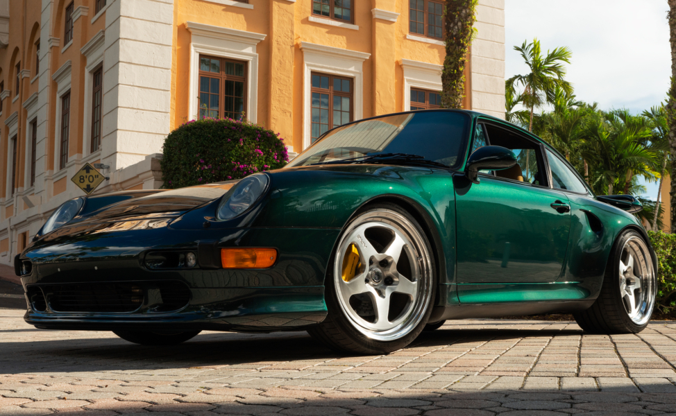 Porsche 993 Turbo S Green