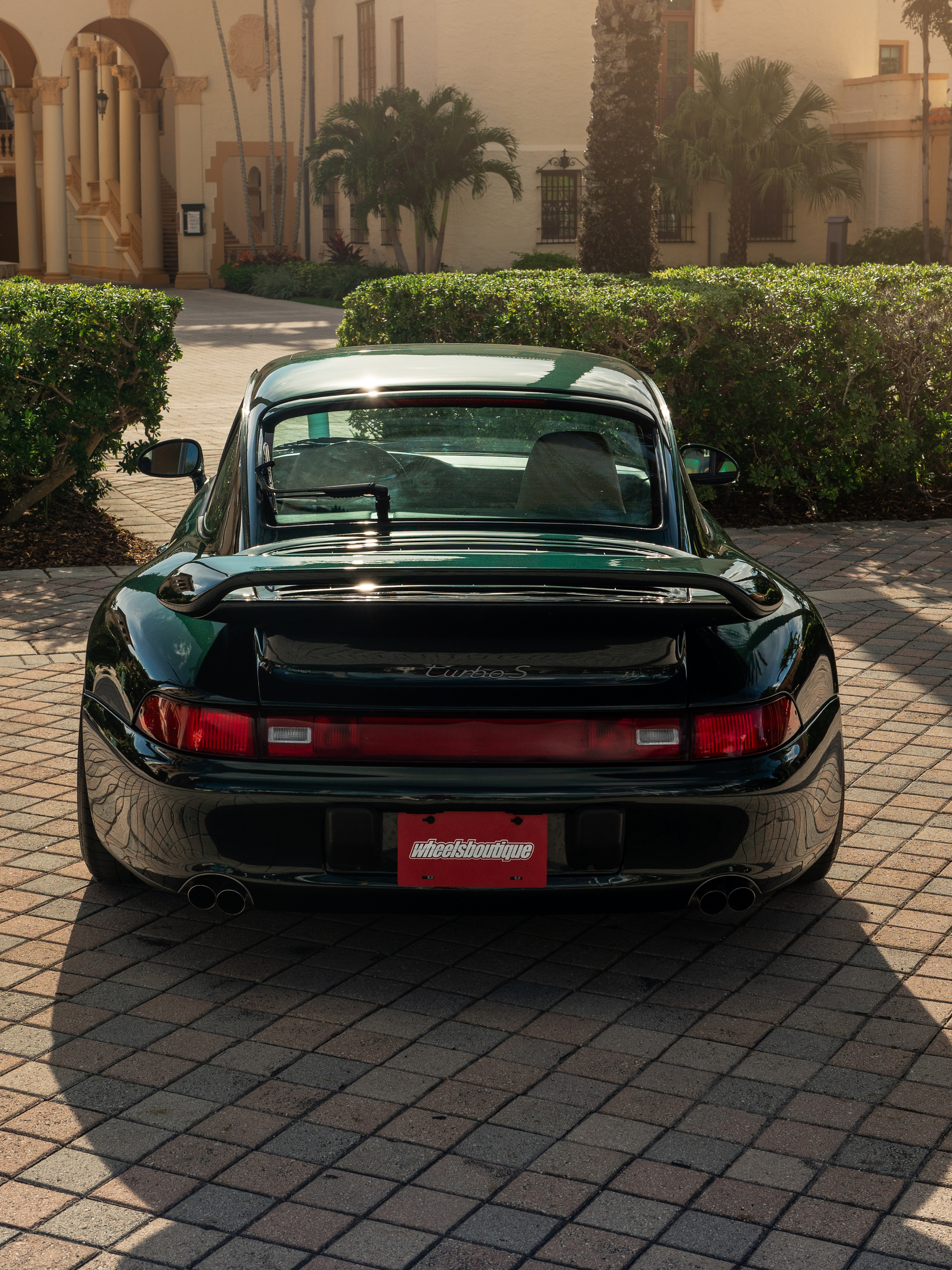 Porsche 993 Turbo S Green