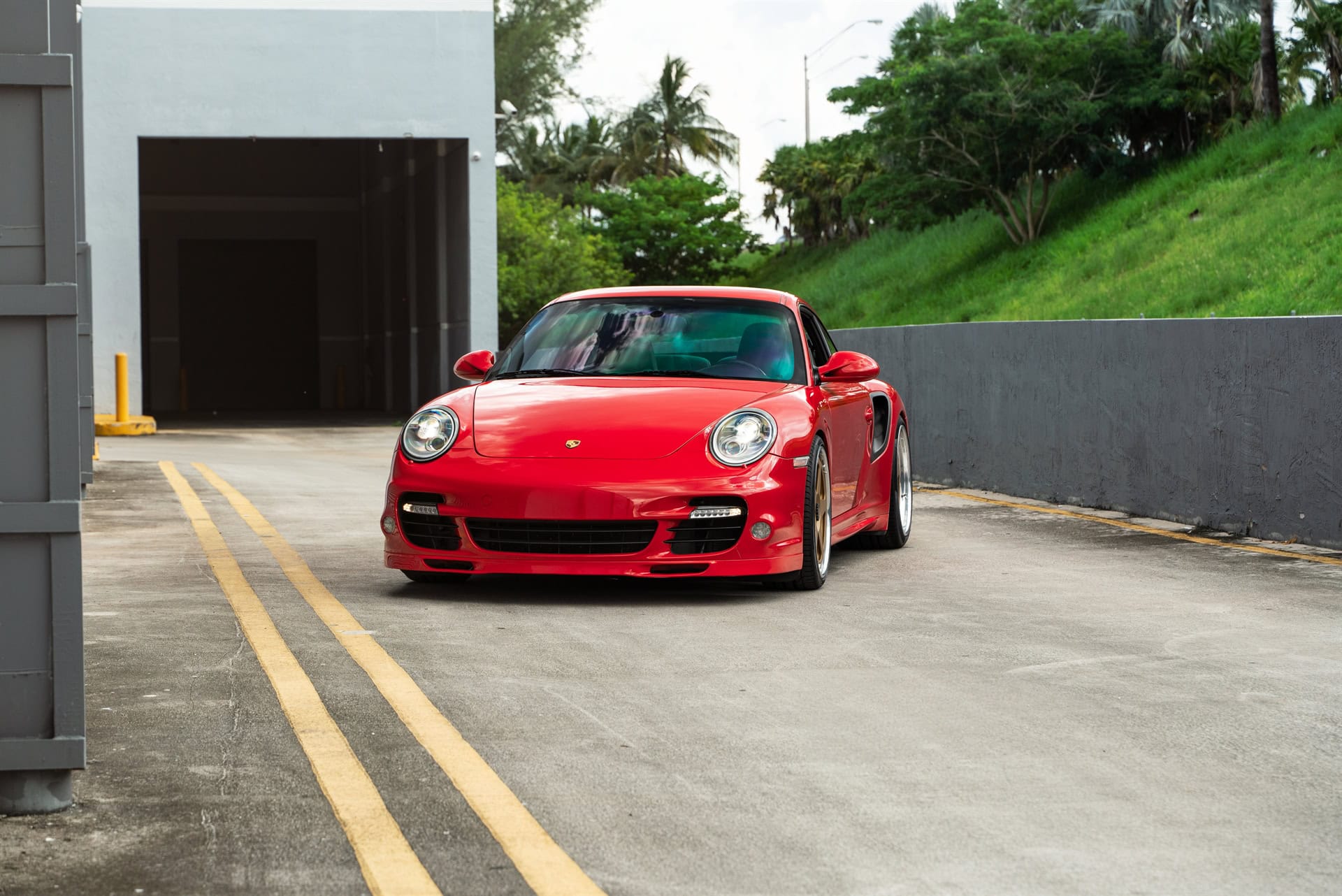 Photo 23 of Porsche 997 Turbo S | Guards Red | on 1886 S005 Wheels | Satin Gold