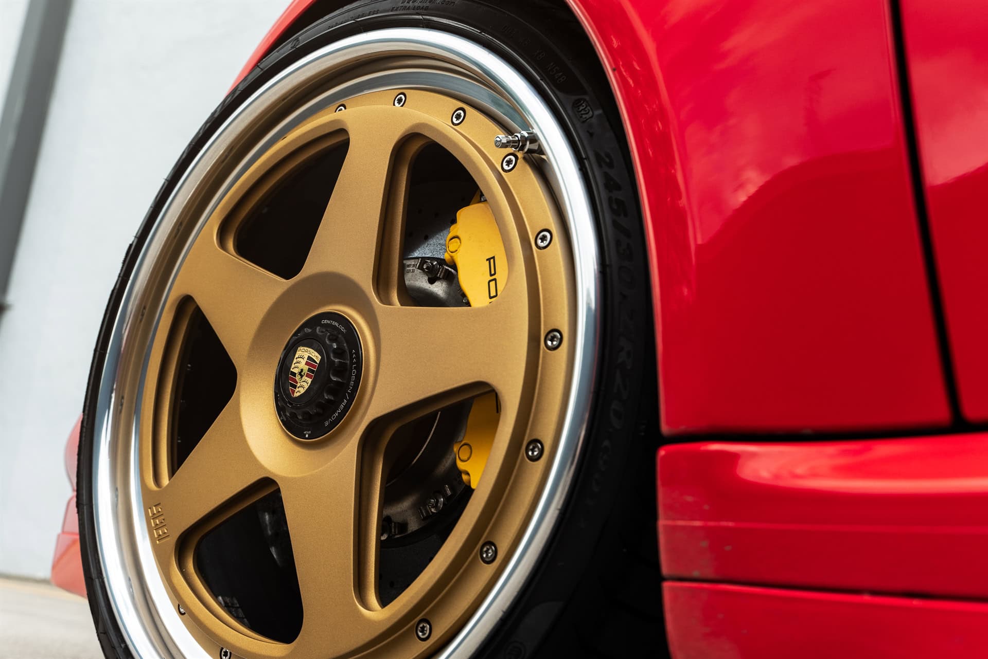 Photo 26 of Porsche 997 Turbo S | Guards Red | on 1886 S005 Wheels | Satin Gold
