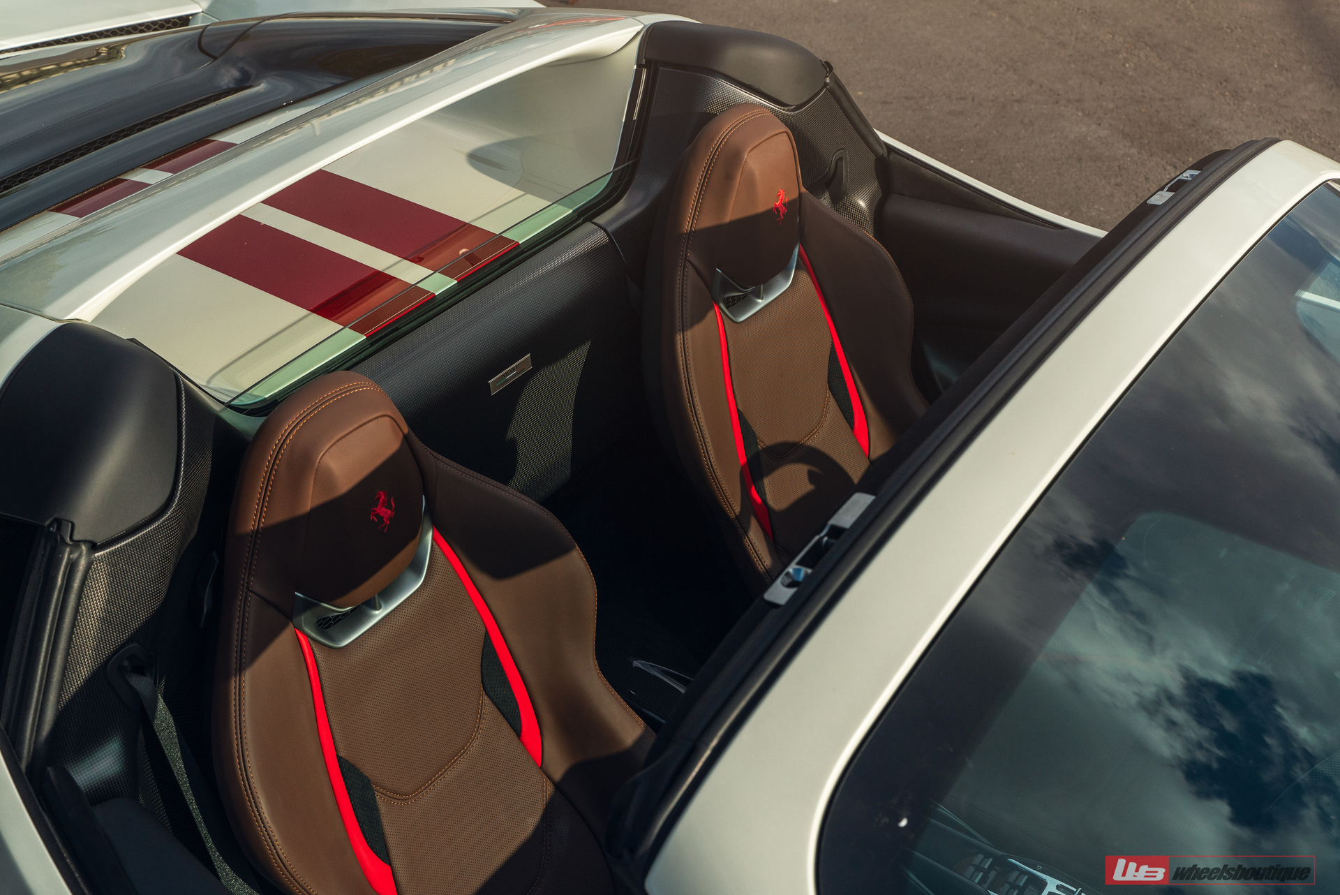 Ferrari 296 GTS | Bianco Avus | on ANRKY JDX-320 | Brushed Clear