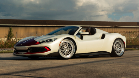 Ferrari 296 GTS | Bianco Avus | on ANRKY JDX-320 | Brushed Clear