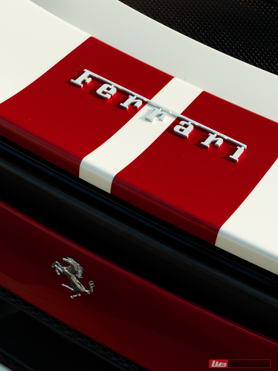 Ferrari 296 GTS | Bianco Avus | on ANRKY JDX-320 | Brushed Clear