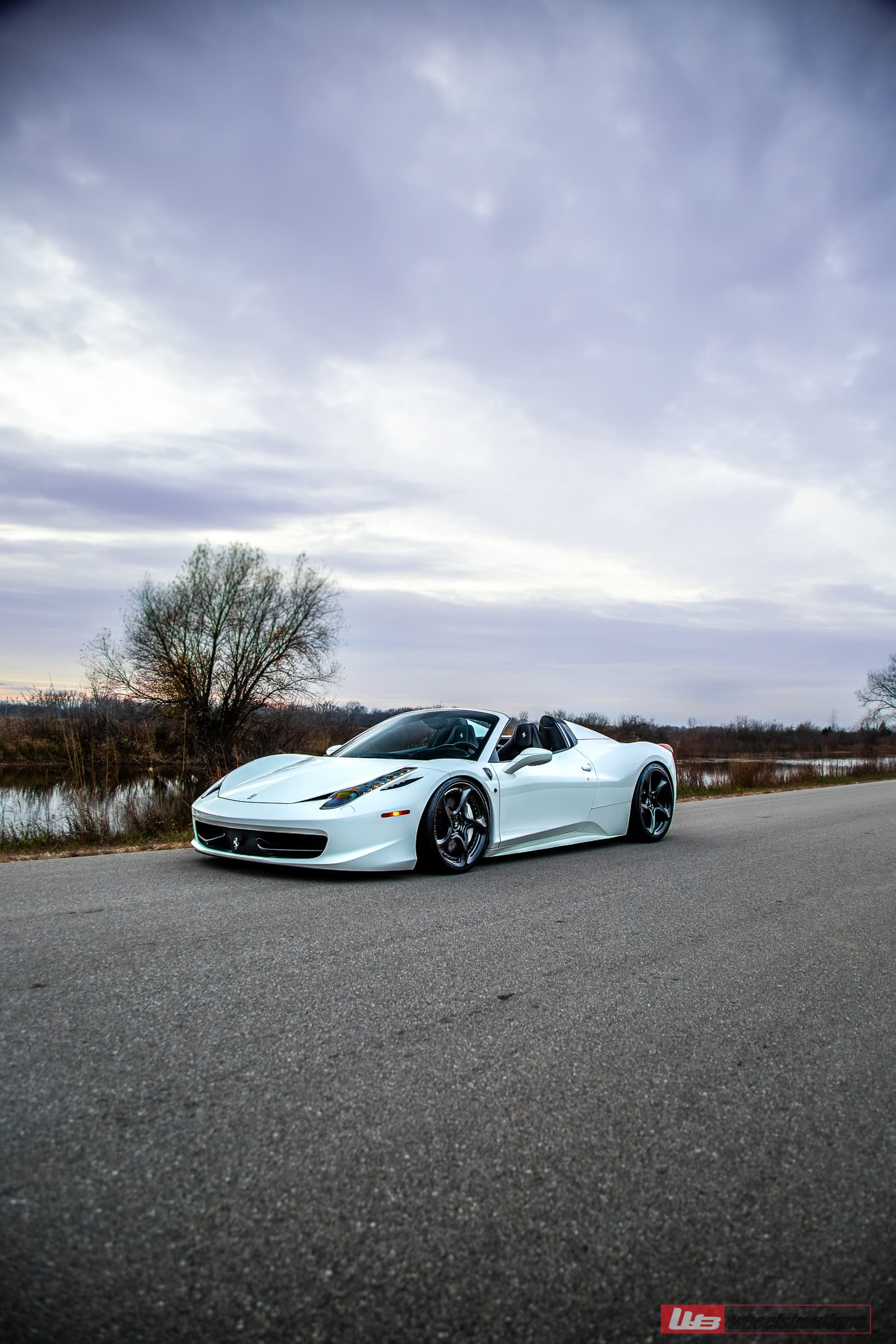 Ferrari 458 Spyder on ANRKY XR-205