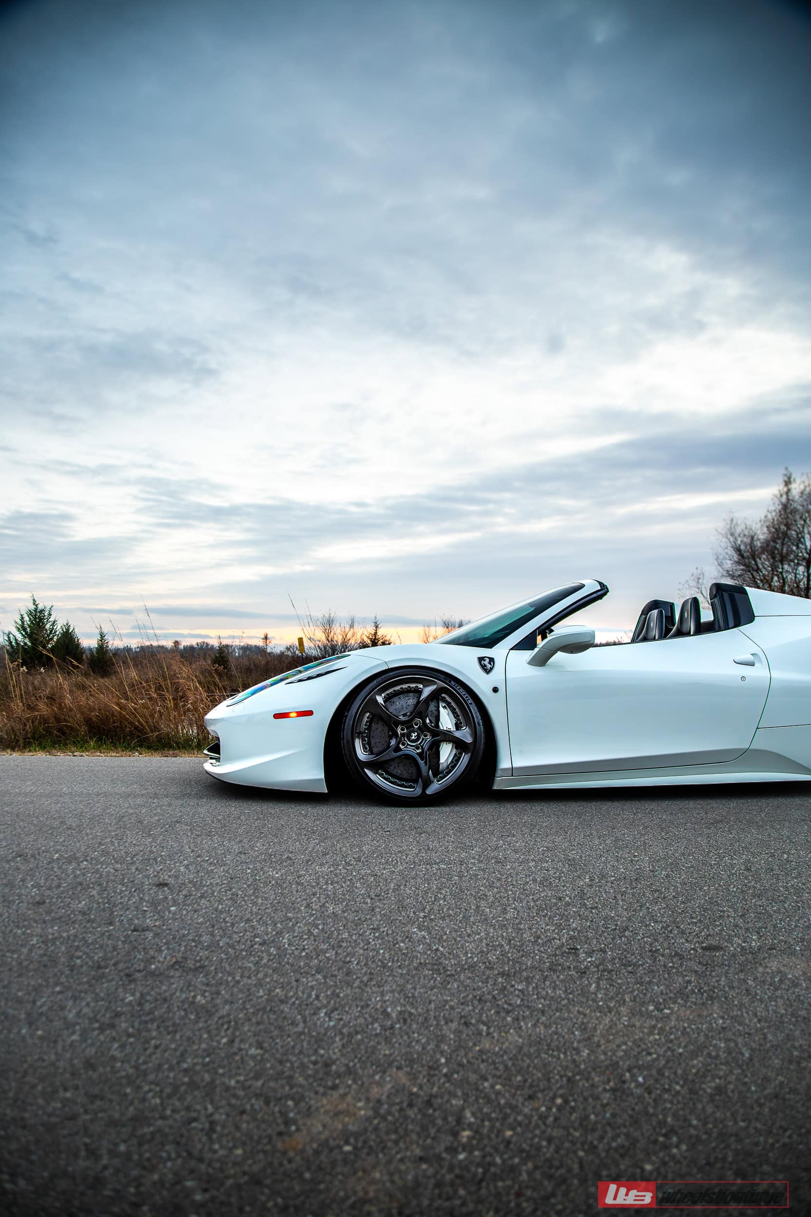 Ferrari 458 Spyder on ANRKY XR-205