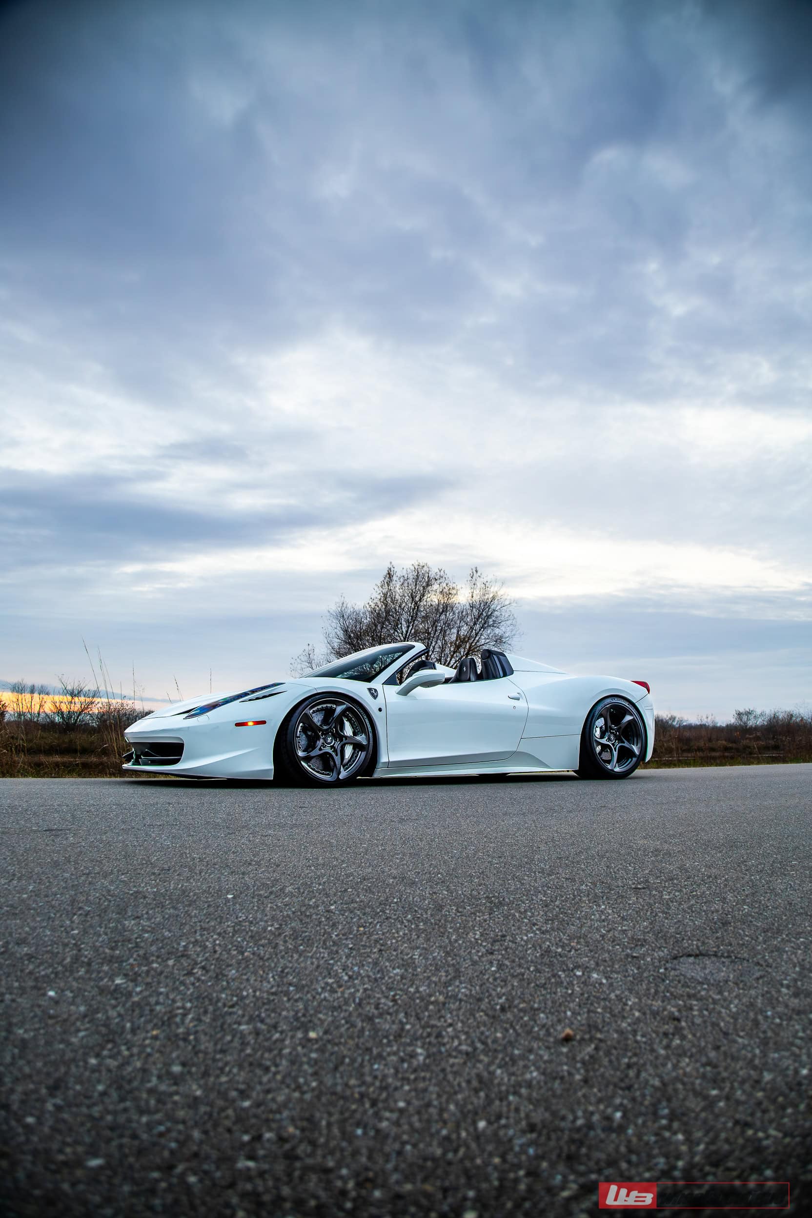 Ferrari 458 Spyder on ANRKY XR-205