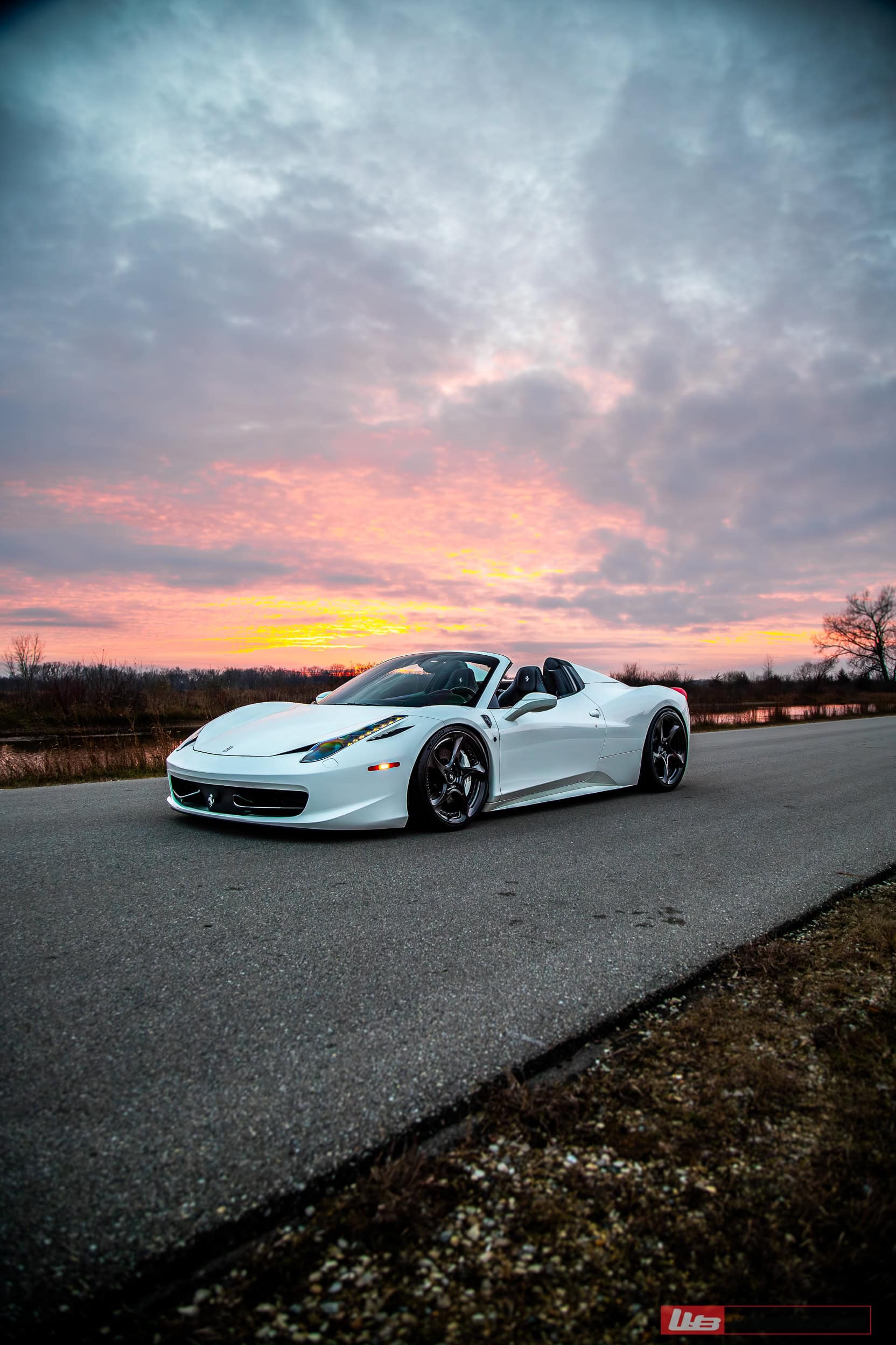 Ferrari 458 Spyder on ANRKY XR-205