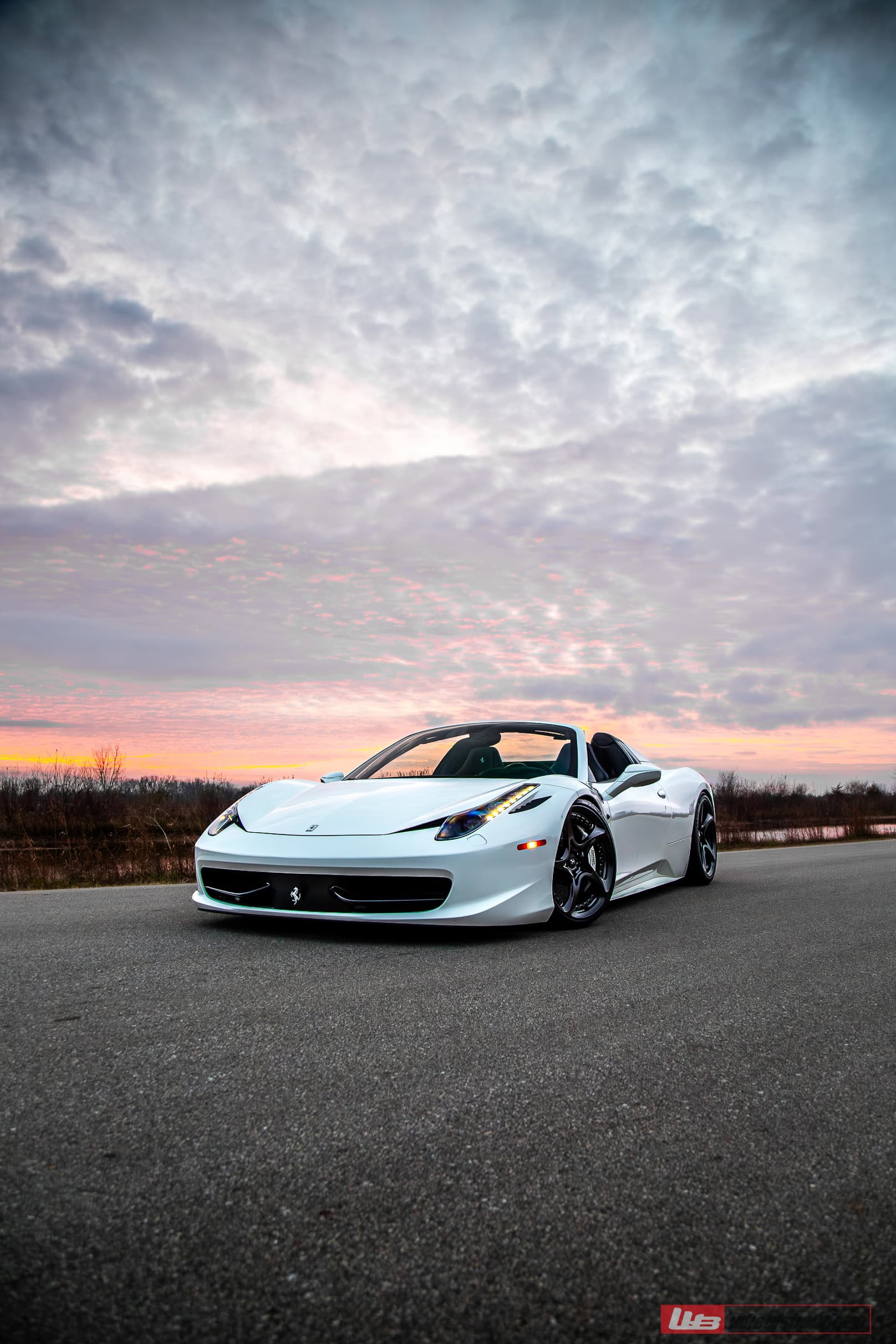 Ferrari 458 Spyder on ANRKY XR-205
