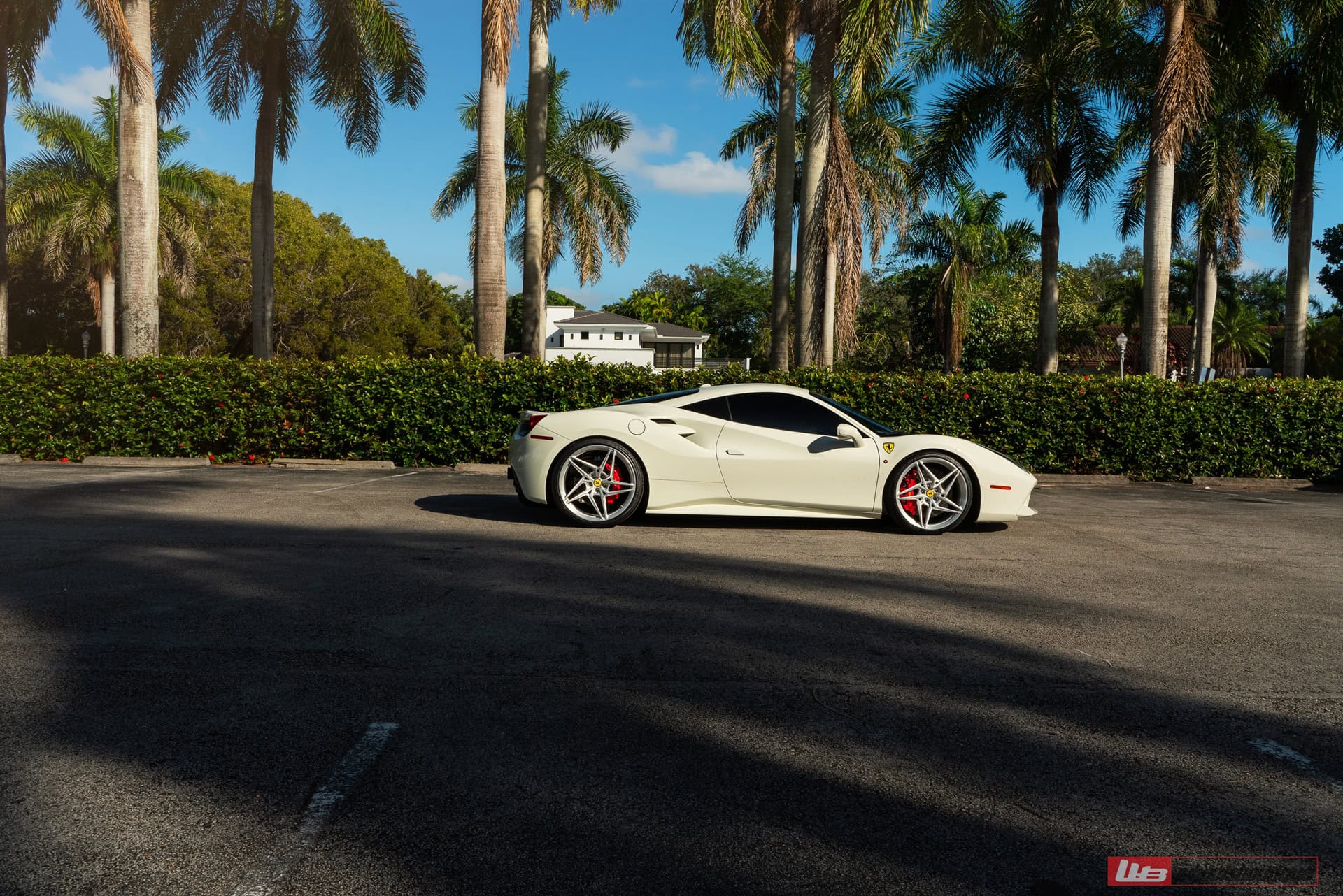 Photo 30 of Ferrari 488 GTB | Bianco Fuji | on ANRKY S1-X3 | Brushed Clear