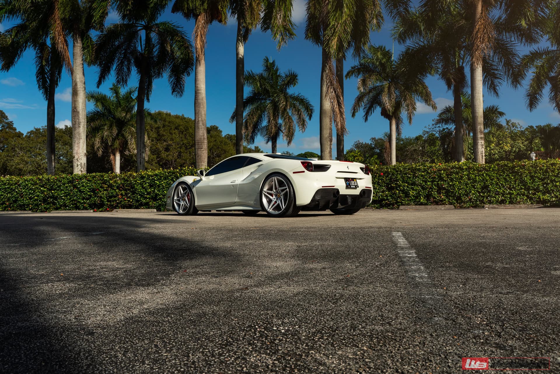 Photo 34 of Ferrari 488 GTB | Bianco Fuji | on ANRKY S1-X3 | Brushed Clear