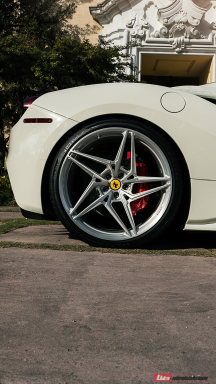 Ferrari 488 GTB | Bianco Fuji | on ANRKY S1-X3 | Brushed Clear