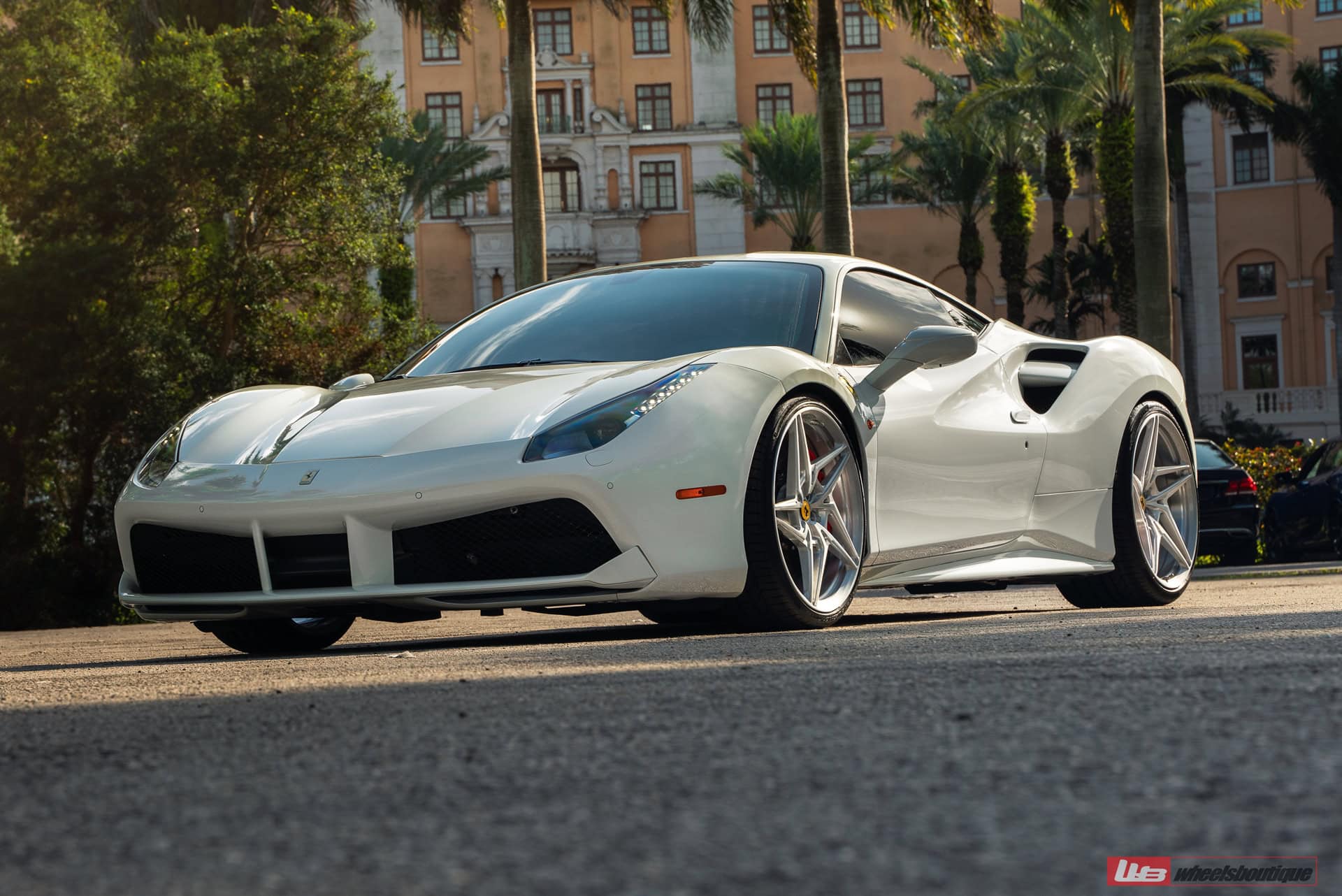 Ferrari 488 GTB | Bianco Fuji | on ANRKY S1-X3 | Brushed Clear