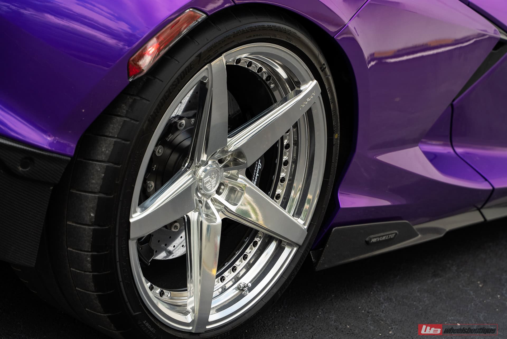 Photo 38 of Lamborghini Revuelto | Viola Pasifae | on ANRKY RS5.2 | Polished Clear