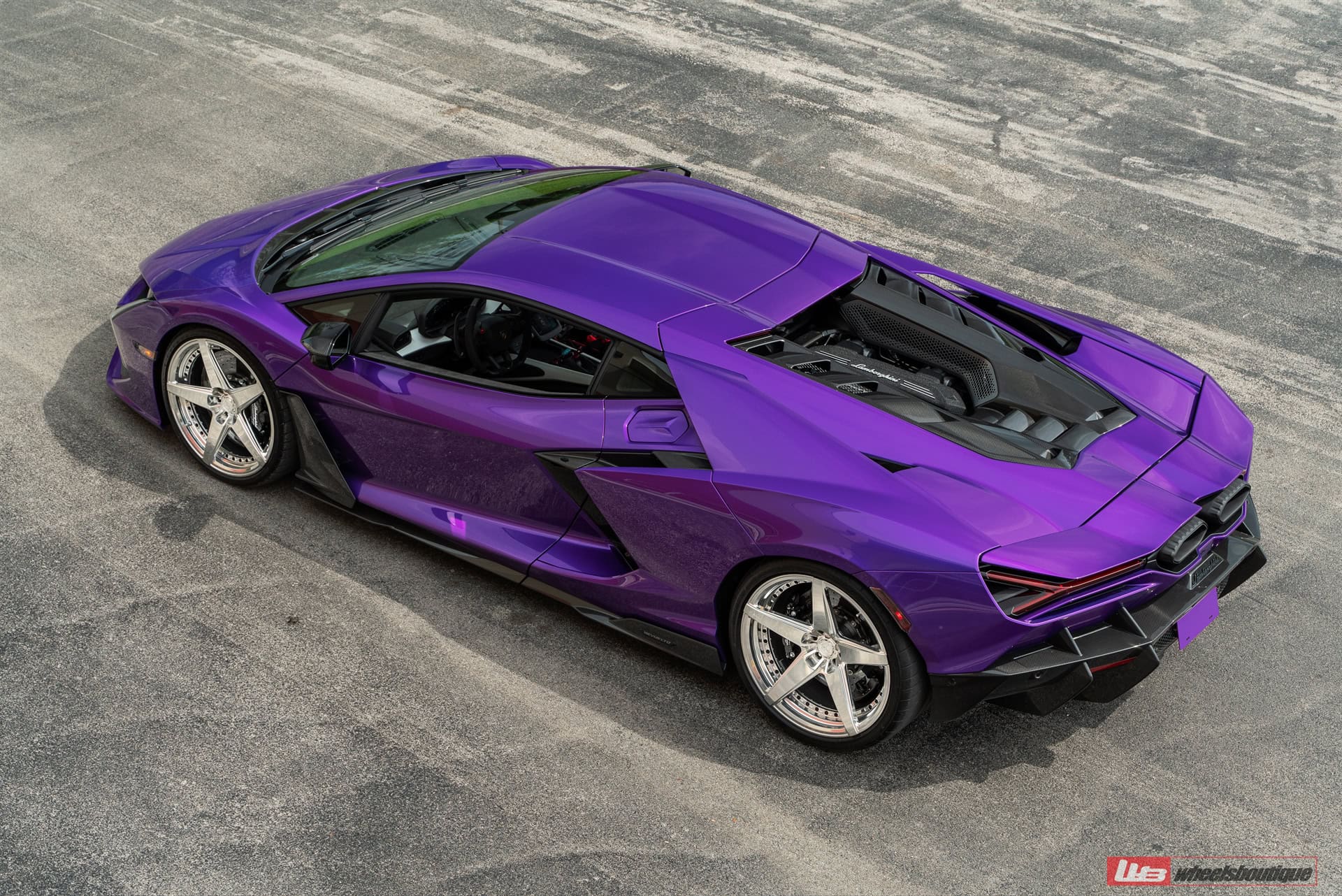 Photo 55 of Lamborghini Revuelto | Viola Pasifae | on ANRKY RS5.2 | Polished Clear