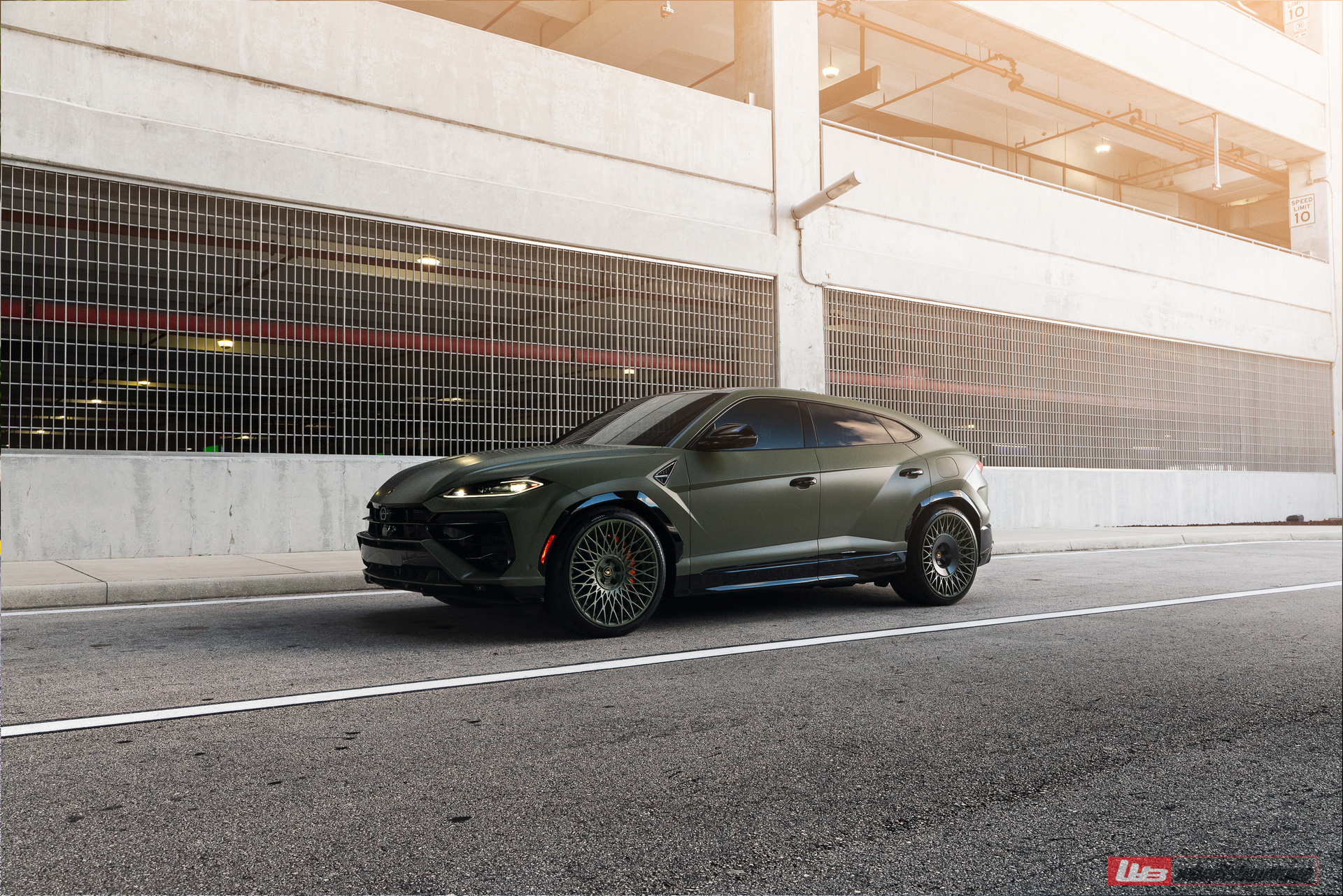 Lamborghini Urus SE | Turbine Verde | on ANRKY RS7.1+ RS7.2 AEROSport | PPG Turbine Verde