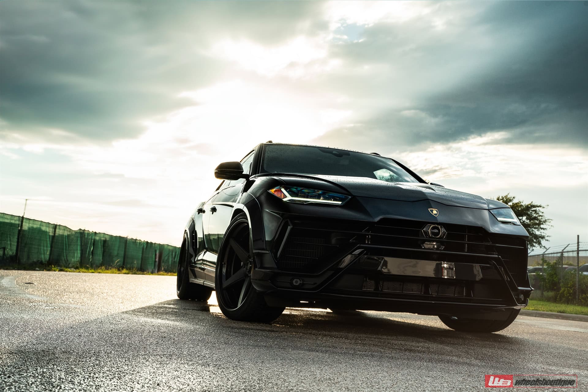 Photo 29 of Lamborghini Urus S | Nero Aldebaran | ANRKY RS5.3 | Satin Black | Novitec Essteso Widebody Kit
