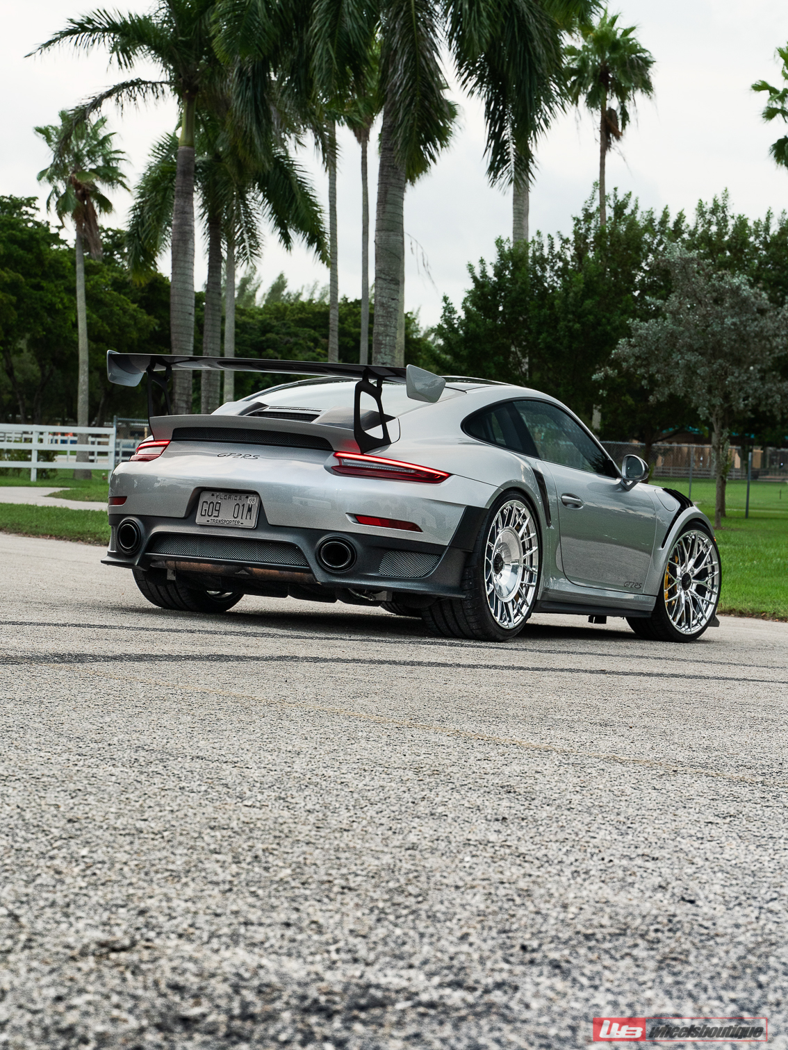 Porsche 991 GT2 RS | GT Silver | on AN10 + AN10 AEROSport | Polished Clear