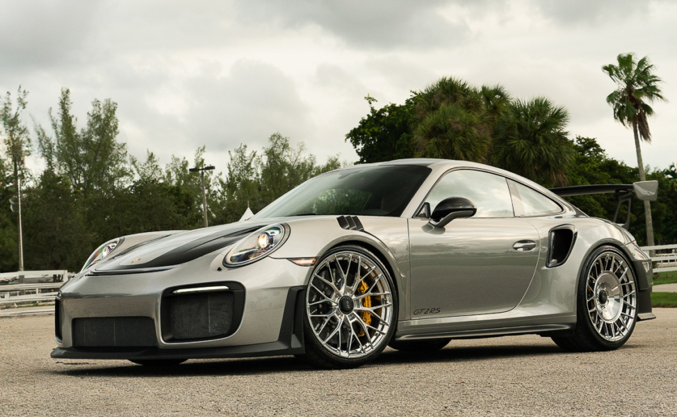 Porsche 991 GT2 RS | GT Silver | on AN10 + AN10 AEROSport | Polished Clear