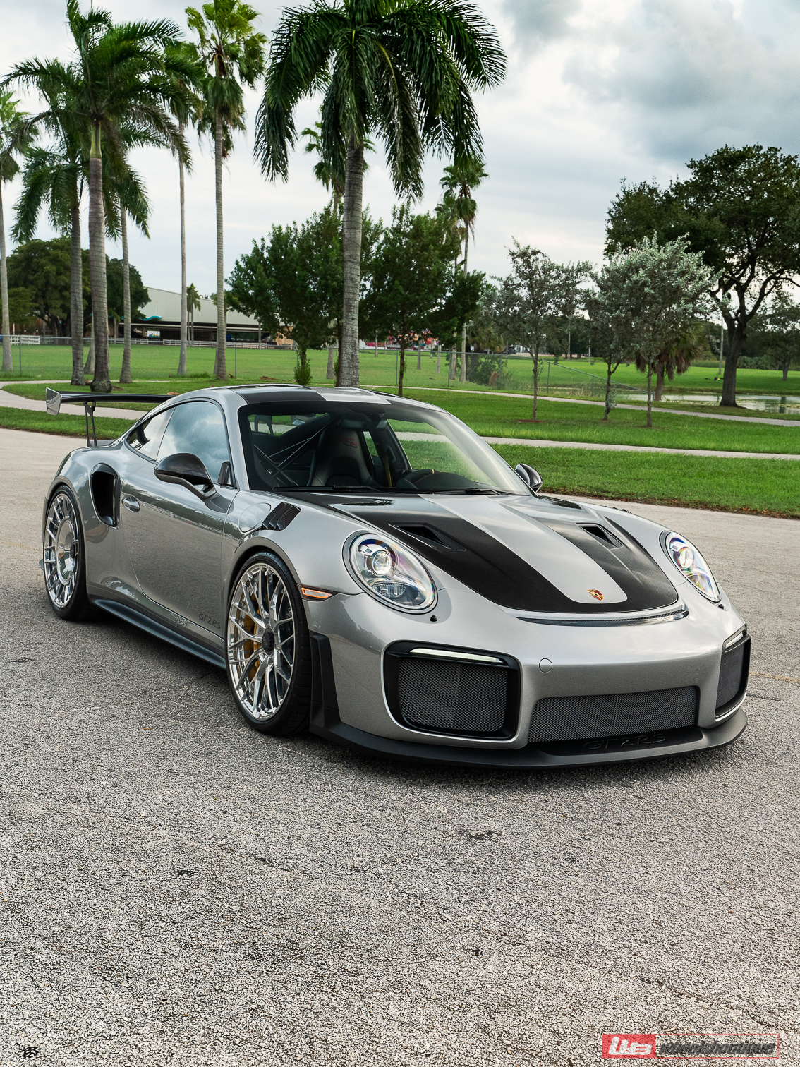 Porsche 991 GT2 RS | GT Silver | on AN10 + AN10 AEROSport | Polished Clear