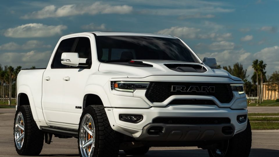 Twin Turbo Ram TRX + 24″ AN36-S SeriesTHREE | Wheels Boutique