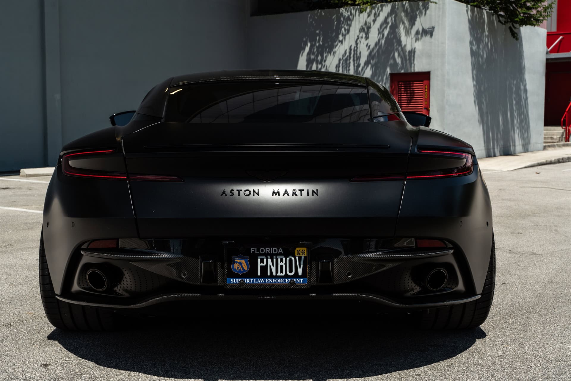 Photo 21 of Aston Martin | Satin Jet Black | on ANRKY XR-305 | Satin Mirror Polished Smoke