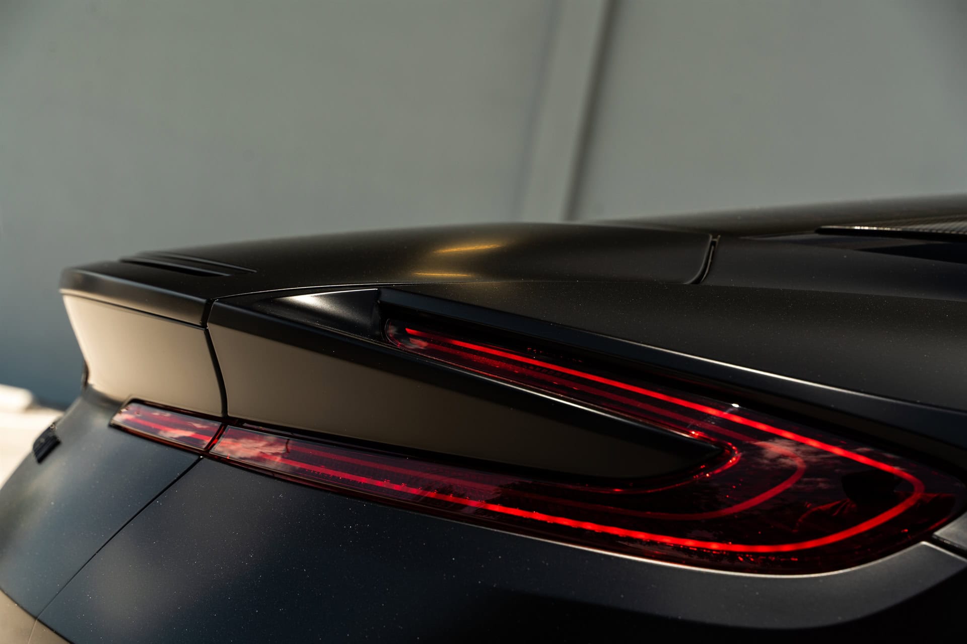 Photo 24 of Aston Martin | Satin Jet Black | on ANRKY XR-305 | Satin Mirror Polished Smoke