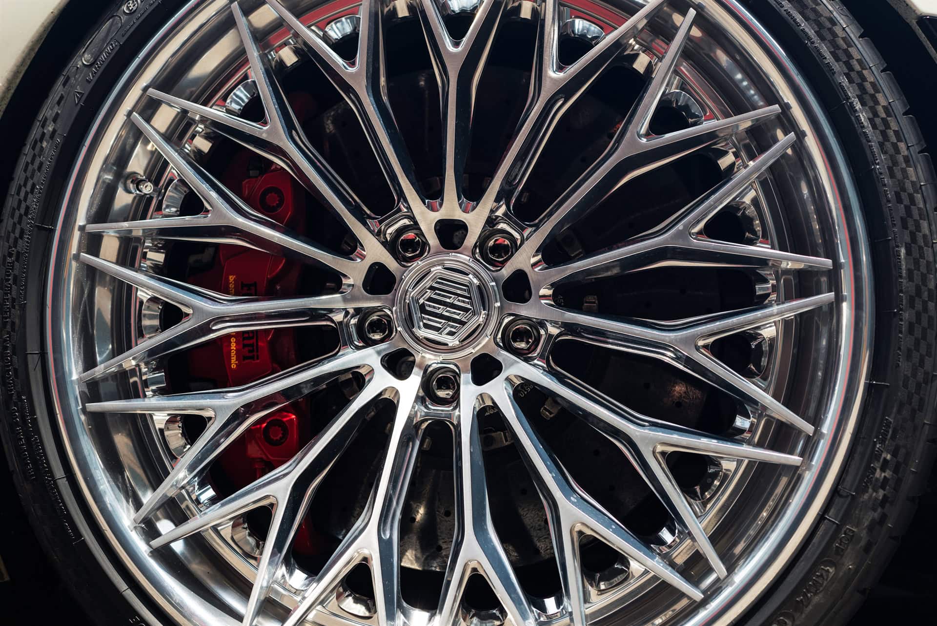 1886 Wheels Polished Mesh | Ferrari F8