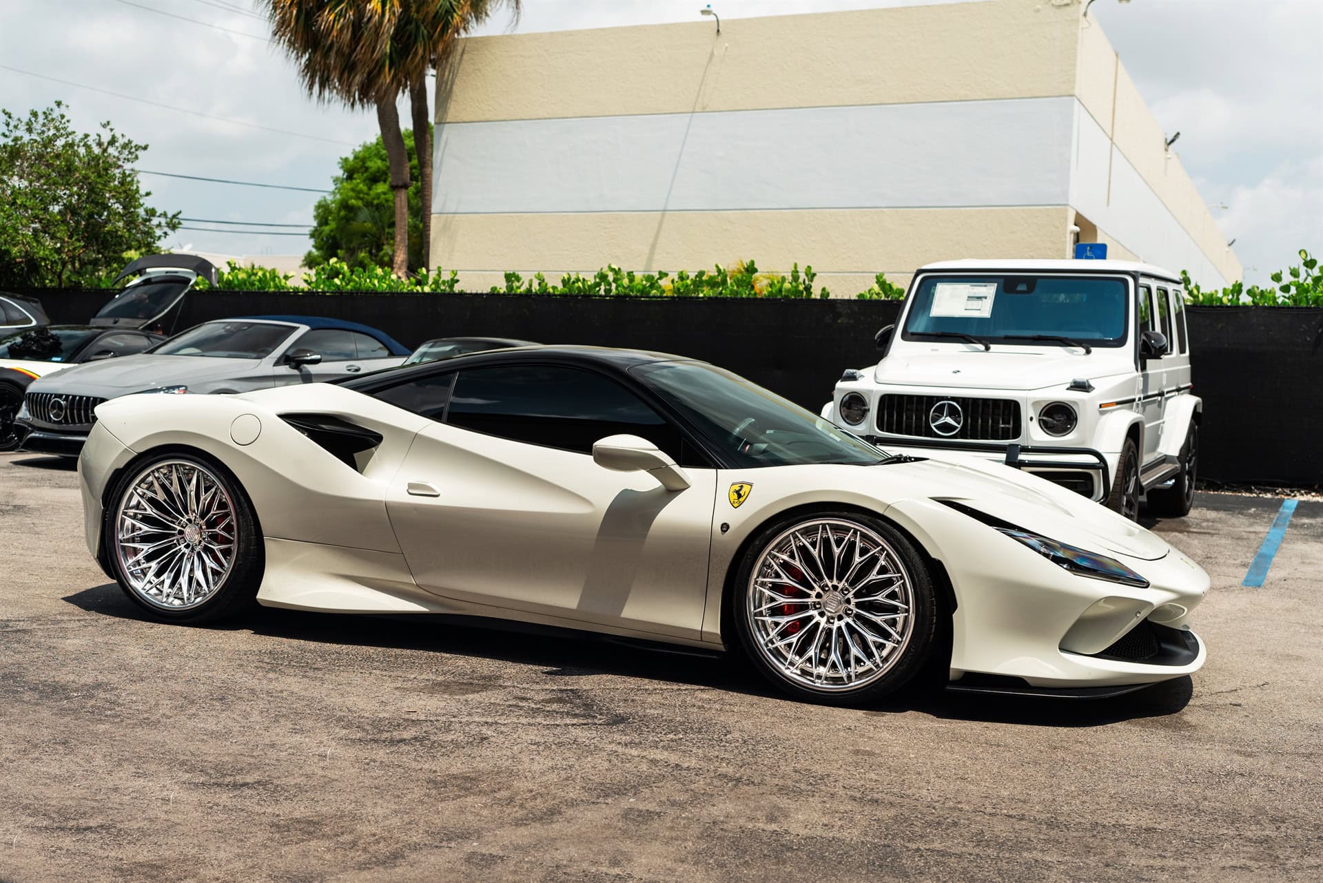 1886 Wheels Polished Mesh | Ferrari F8