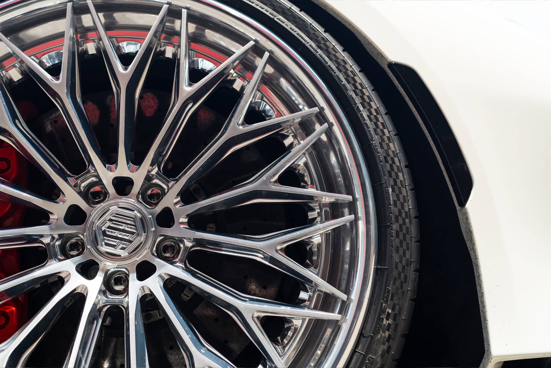 1886 Wheels Polished Mesh | Ferrari F8