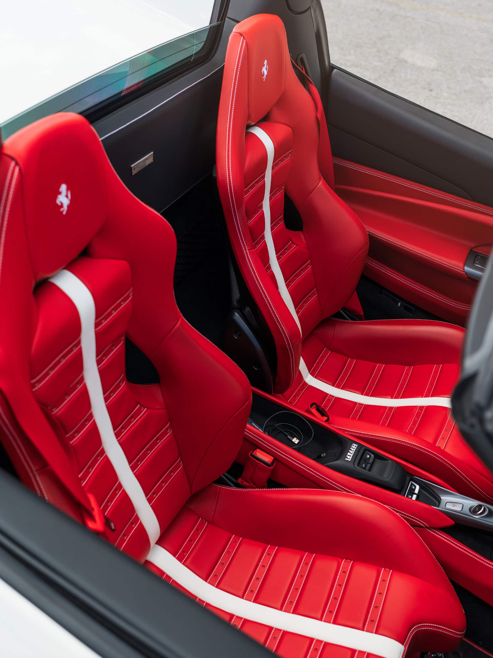 Photo 24 of Ferrari F8 Spider | Bianco Avus | ANRKY S3-X1 | Two-Tone: Brushed Clear Face + Gloss Black Windows