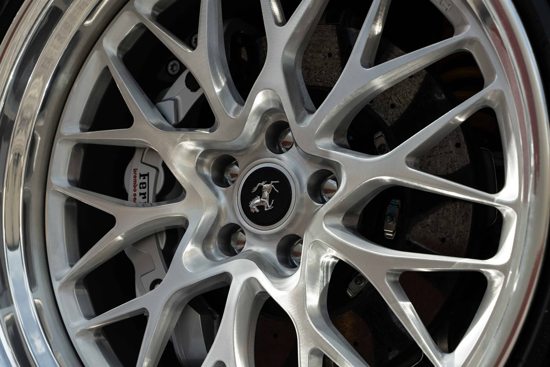 Ferrari 488 GTB | Bianco Fuji | on HRE 520 FMR | Brushed Clear