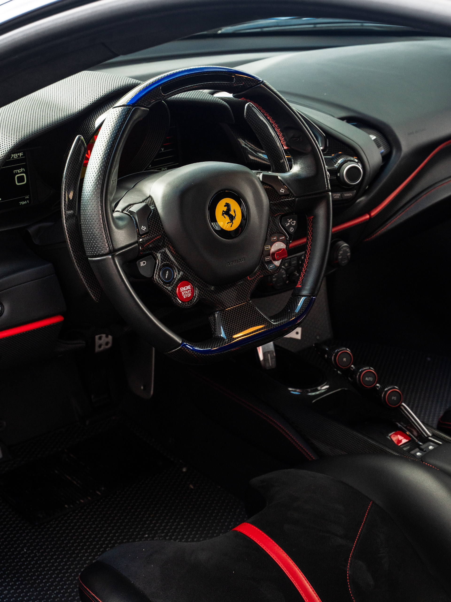 Ferrari Pista on IPE Wheels