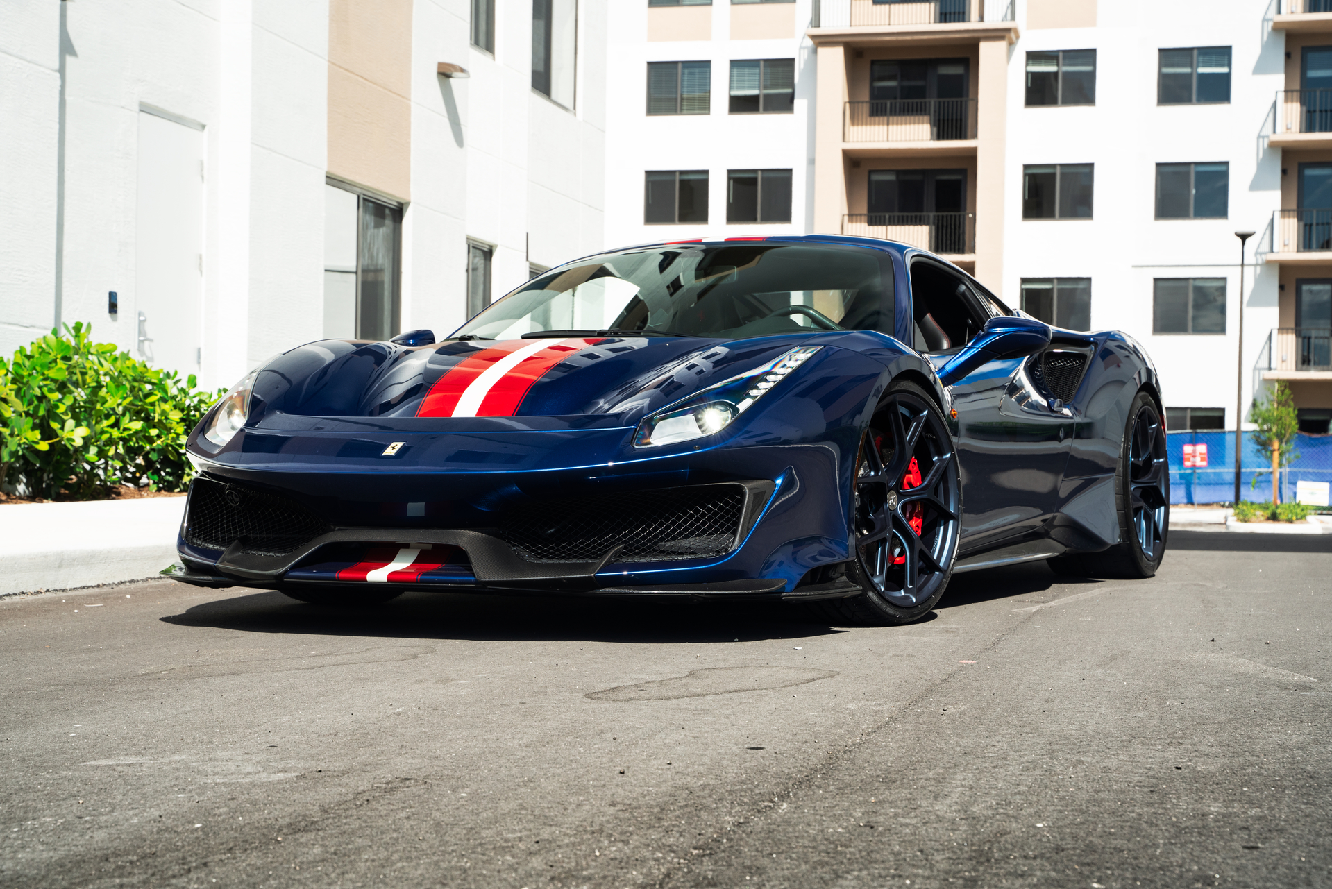 Ferrari Pista on IPE Wheels