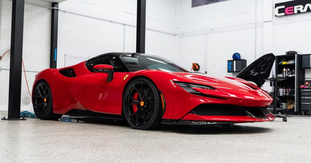 SF90 Spider – Rosso Ferrari Ryft Wh… | Wheels Boutique